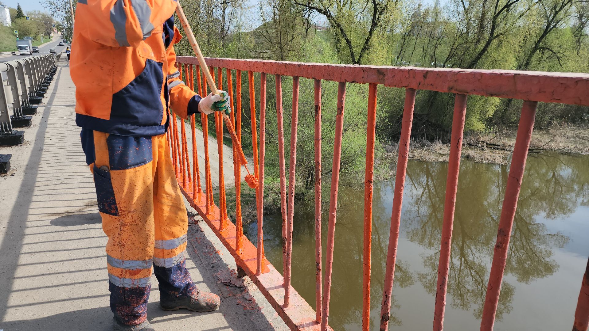 серпухов, подмосковье, месячник благосутройства, дороги, мосты,