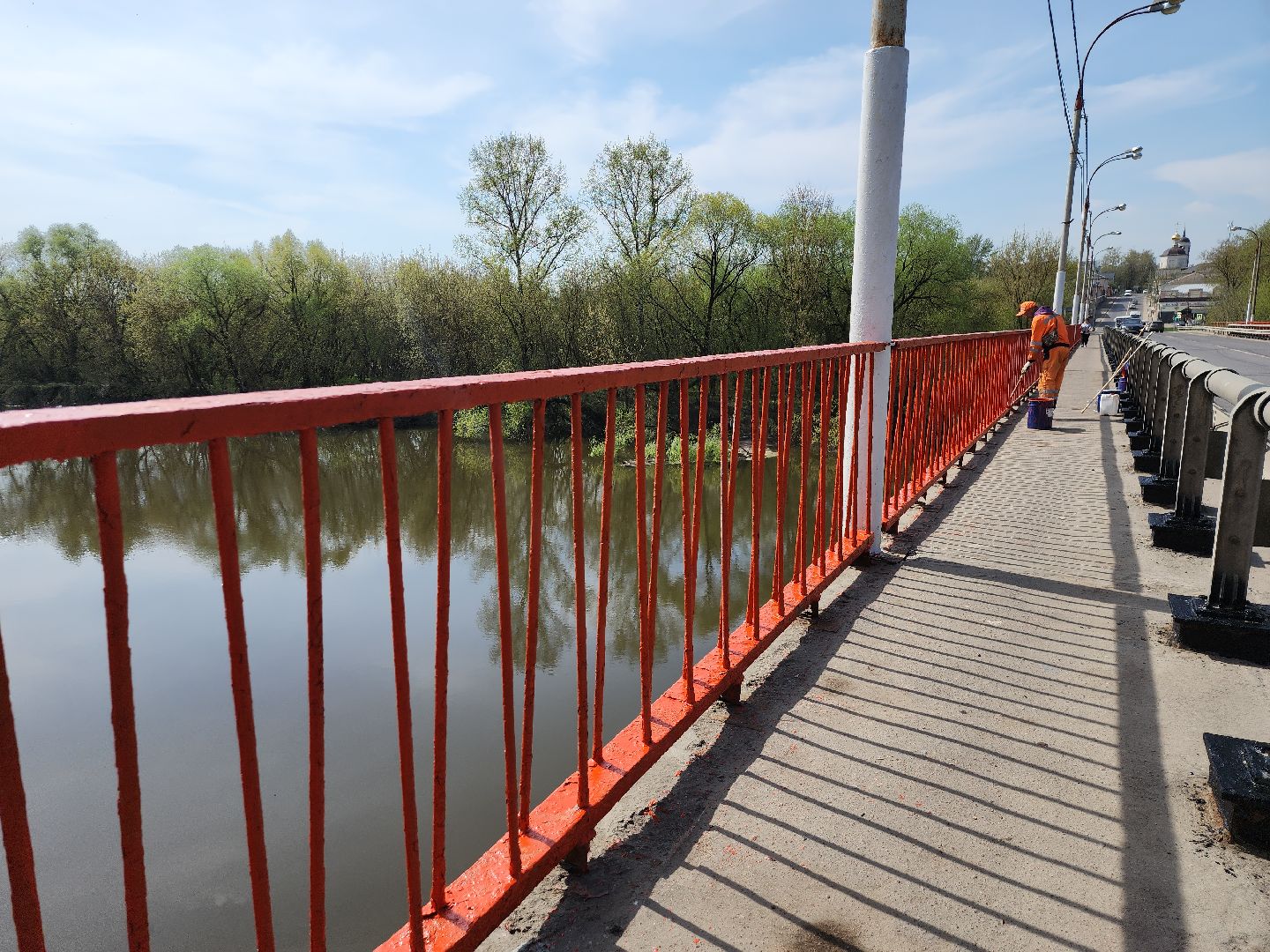 серпухов, подмосковье, месячник благосутройства, дороги, мосты,