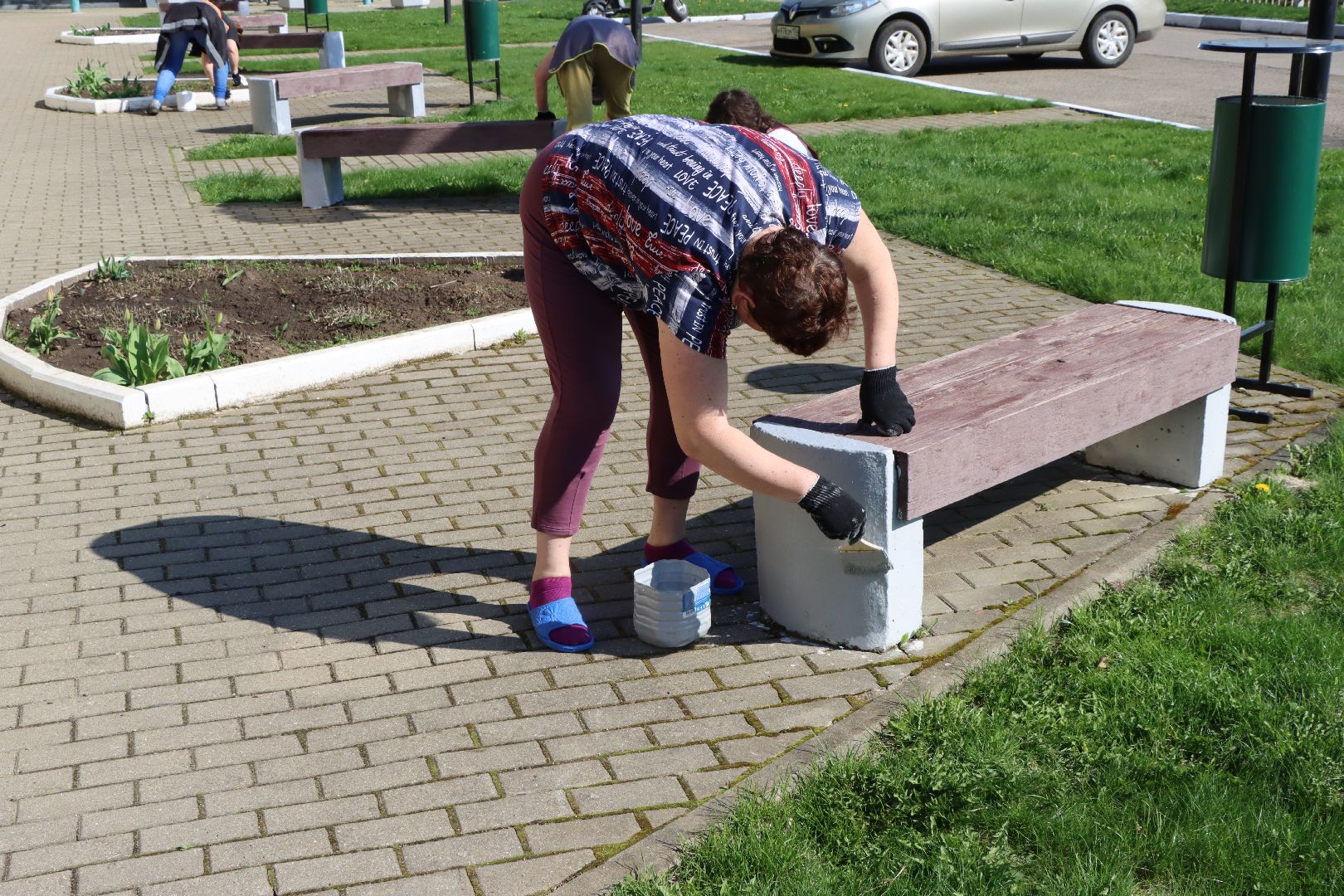 лотошино, ксц лотошино, благоустройство, субботник,