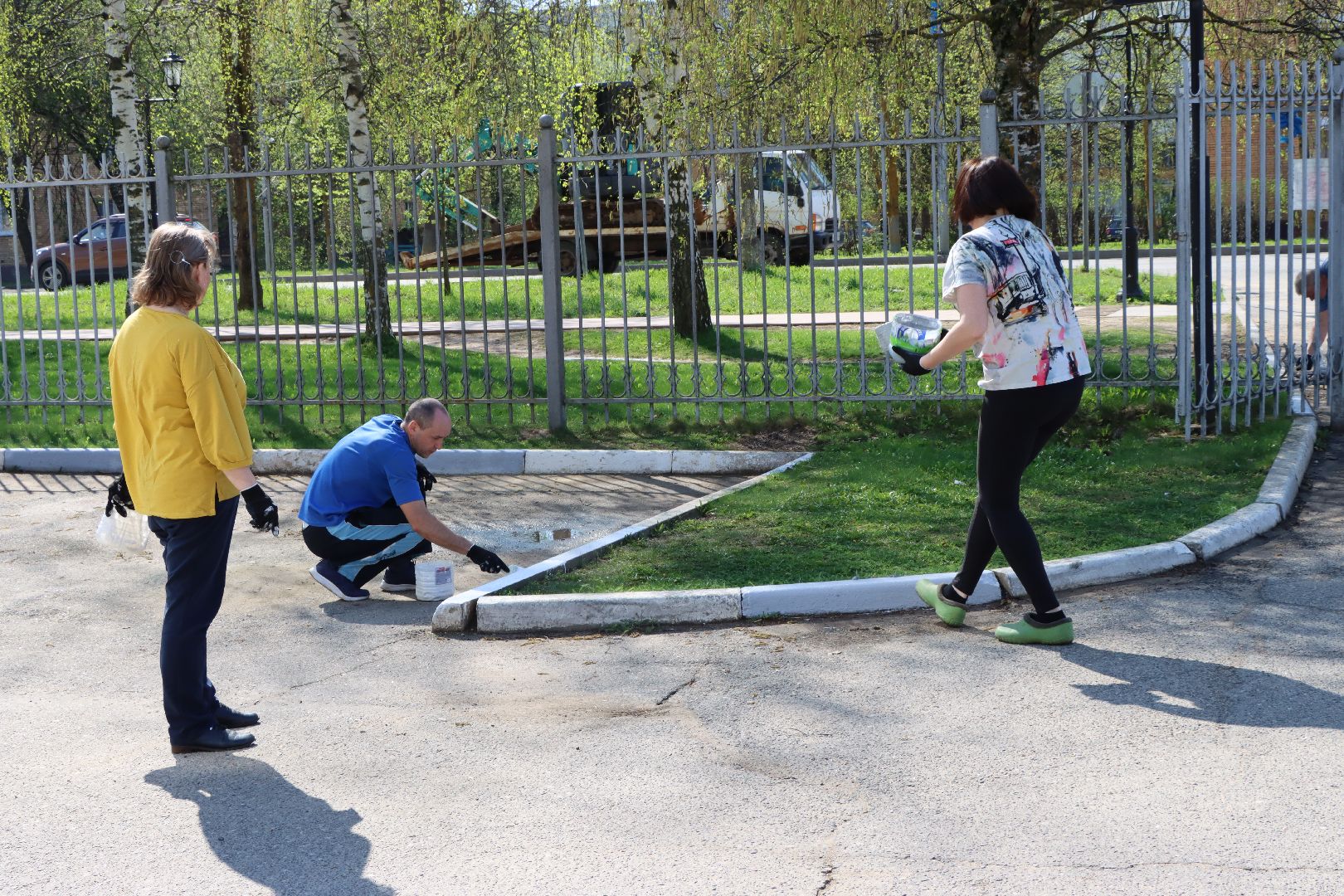 лотошино, ксц лотошино, благоустройство, субботник,