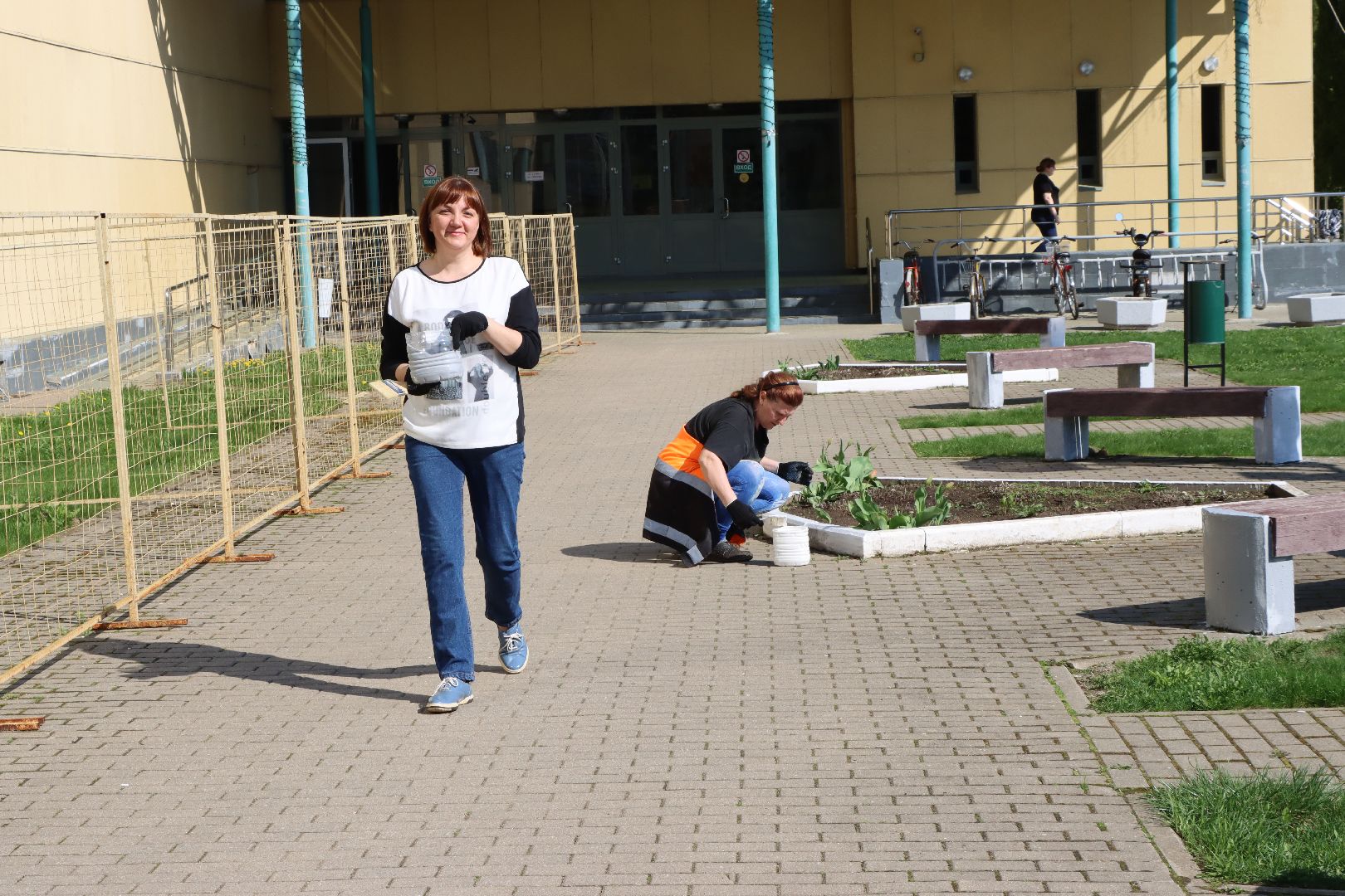 лотошино, ксц лотошино, благоустройство, субботник,