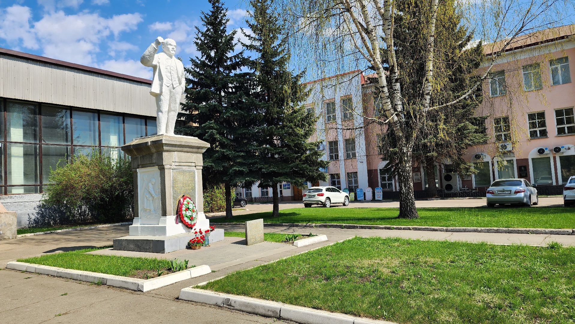 день рождения Ленина, годовщина со дня рождения Ленина, первый памятник Ленину, Ногинск, Богородский городской округ,