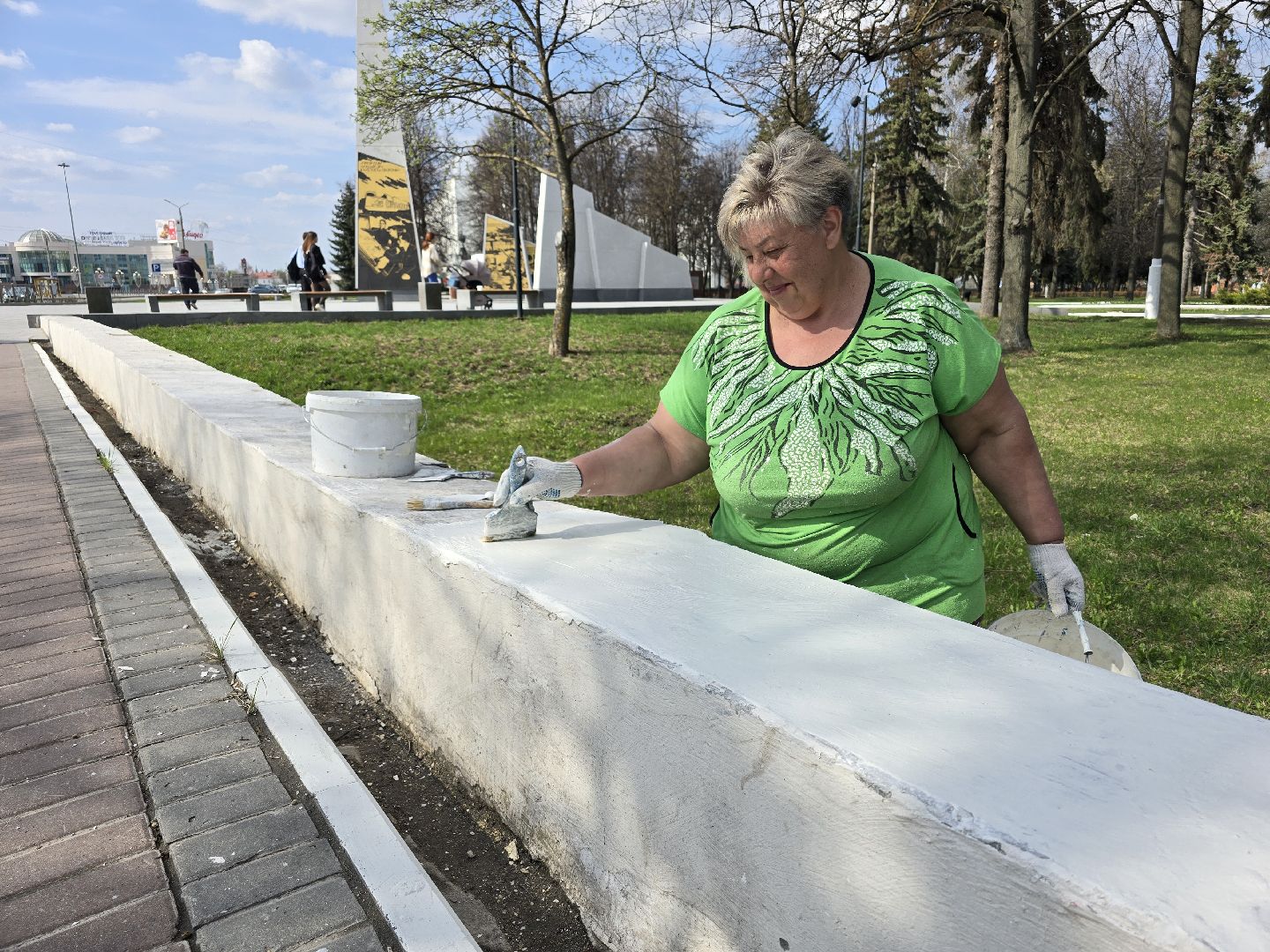 Коломна, благоустройство, подготовка к 9 мая, мемориал, памятник вов,