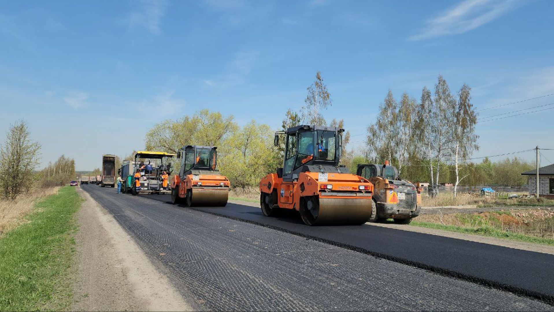 луховицы, ремонт дорог,