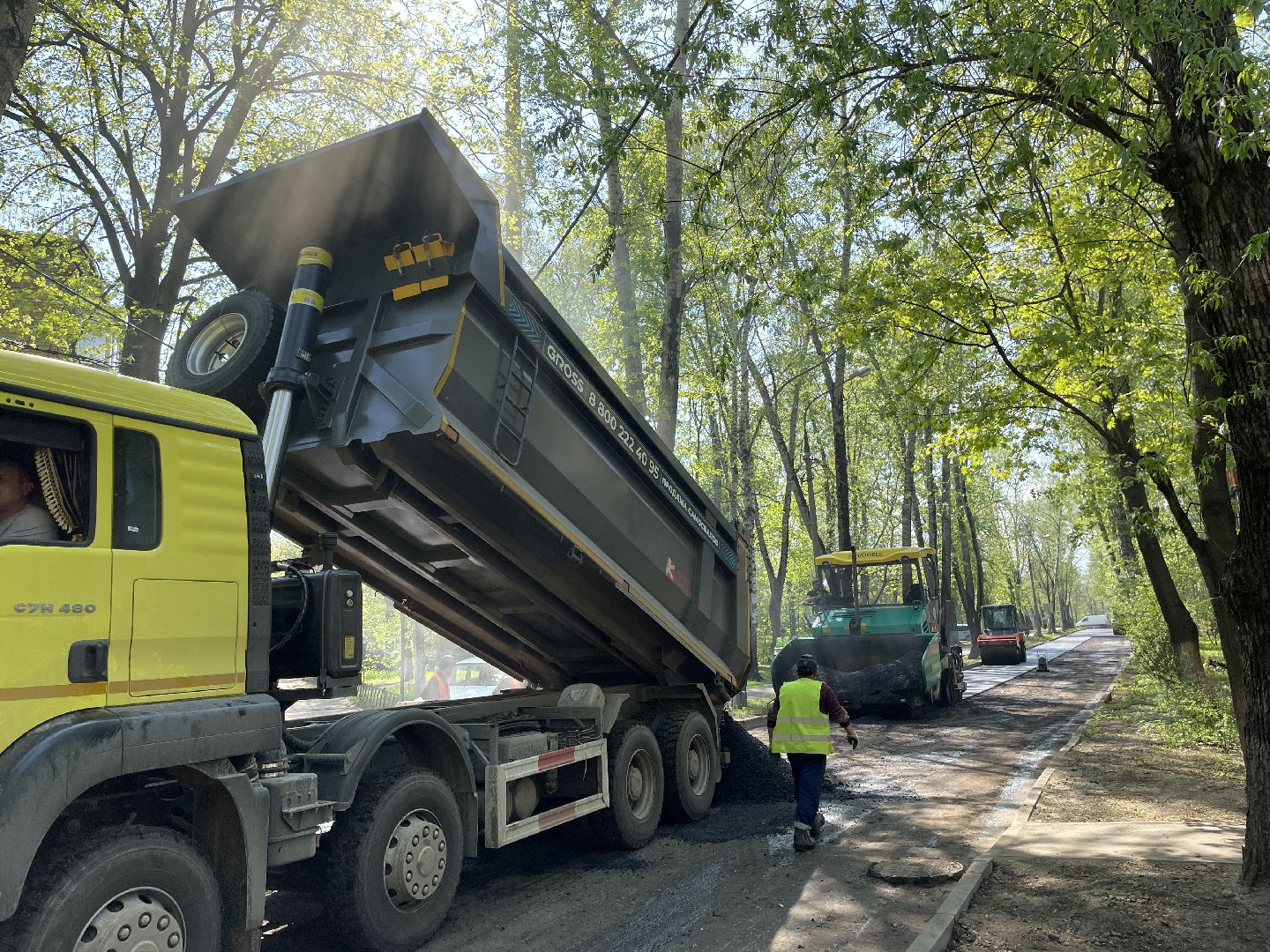 Асфальт, дороги, Люберцы