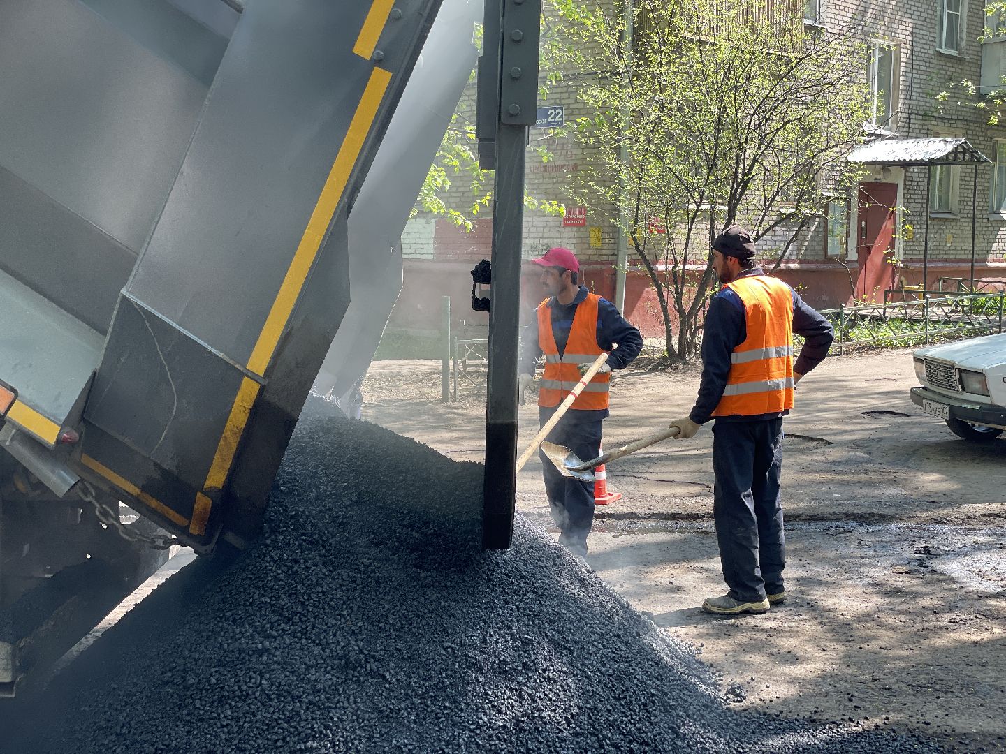 Асфальт, дороги, Люберцы