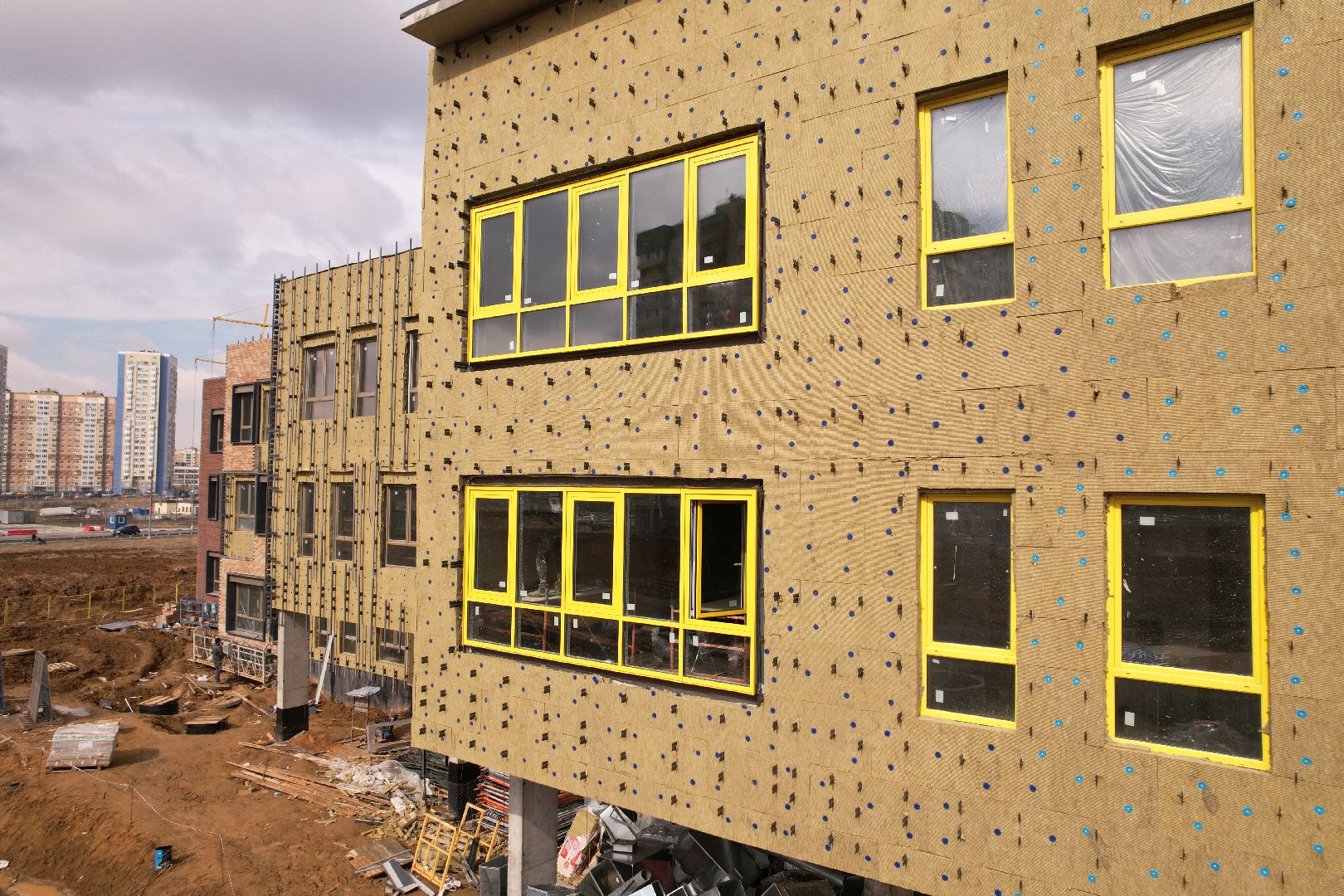 видео с коптера, детский сад в домодедове,