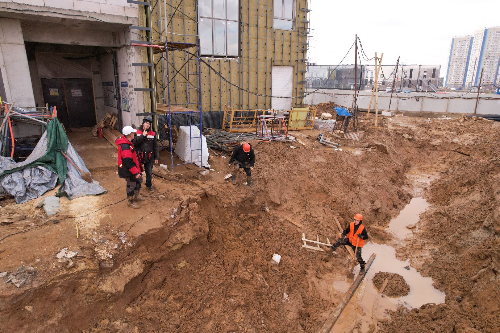 видео с коптера, детский сад в домодедове,