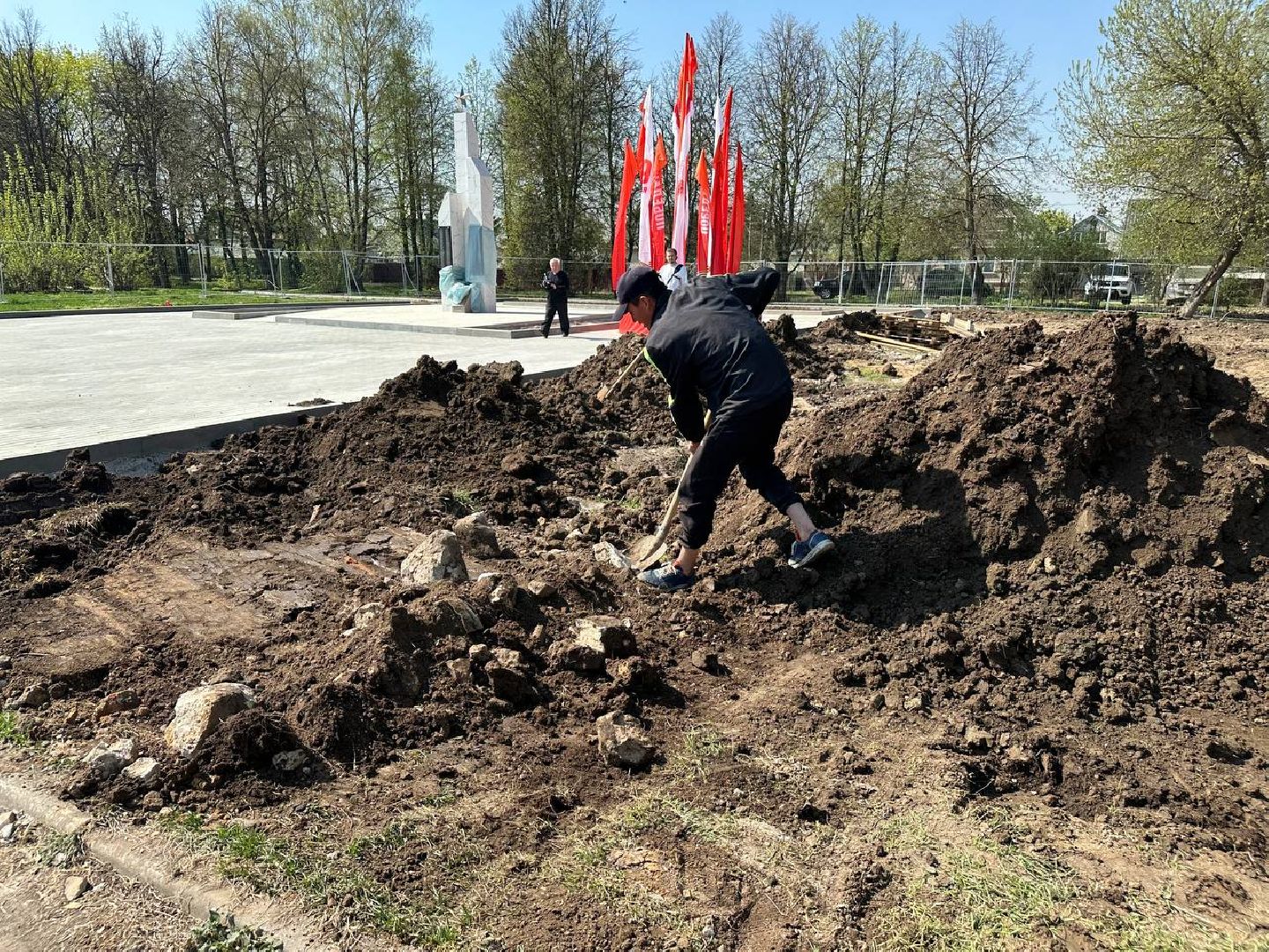 мемориал, благоуствойство, домодедово,