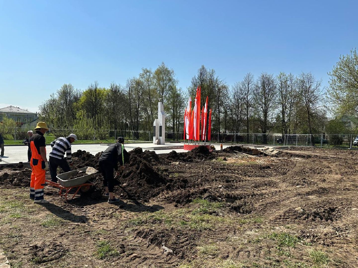 мемориал, благоуствойство, домодедово,