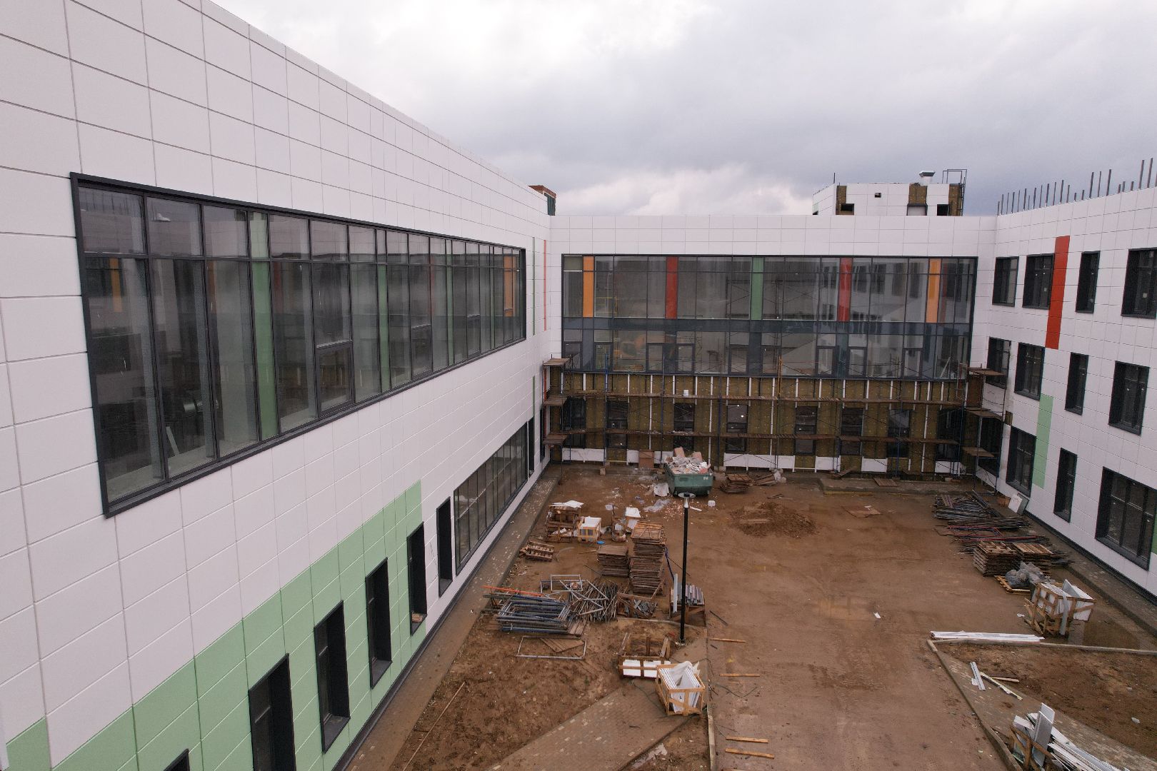 видео с коптера, барыбинская школа, образование в домодедове,