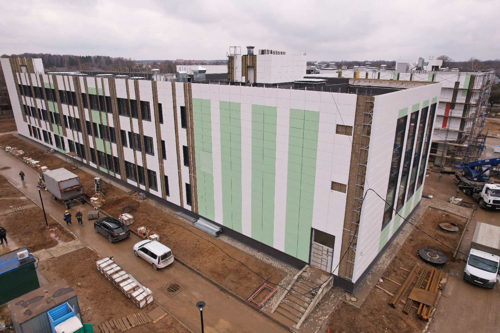 видео с коптера, барыбинская школа, образование в домодедове,