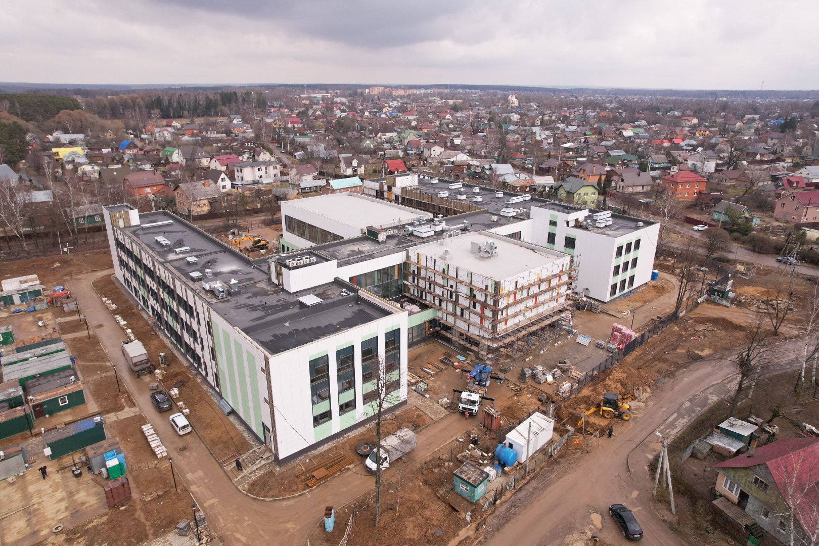 видео с коптера, барыбинская школа, образование в домодедове,
