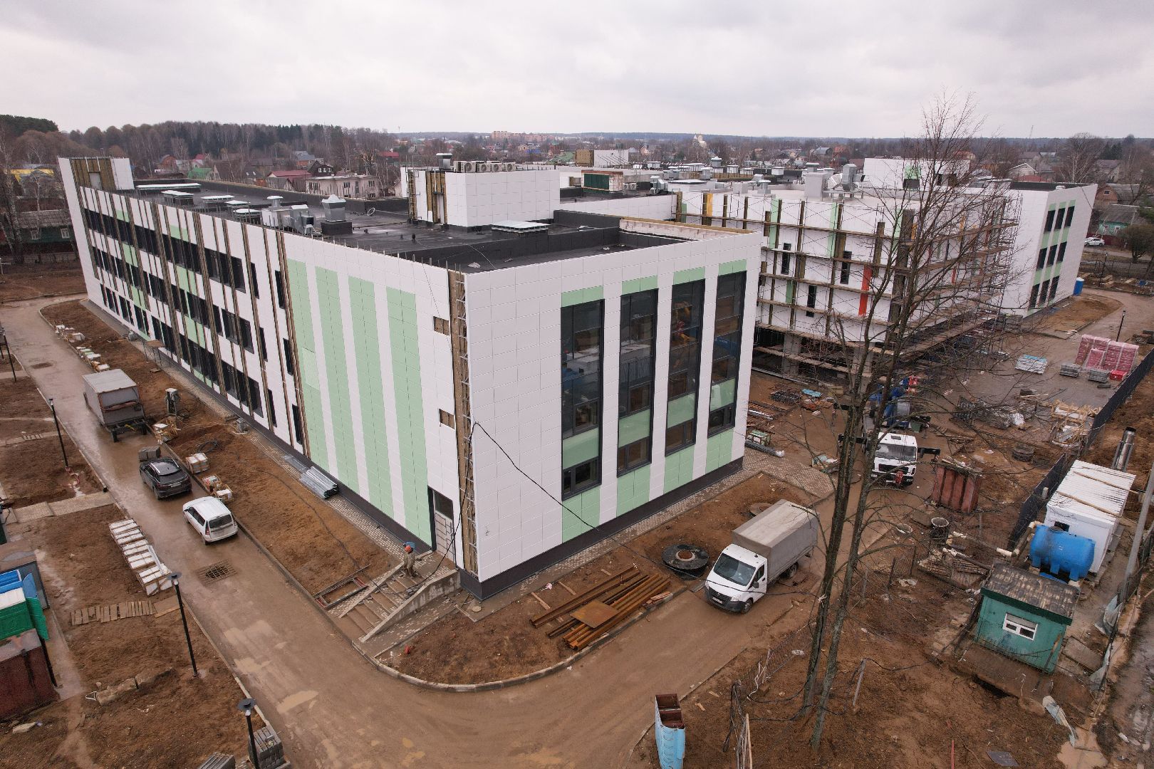 видео с коптера, барыбинская школа, образование в домодедове,