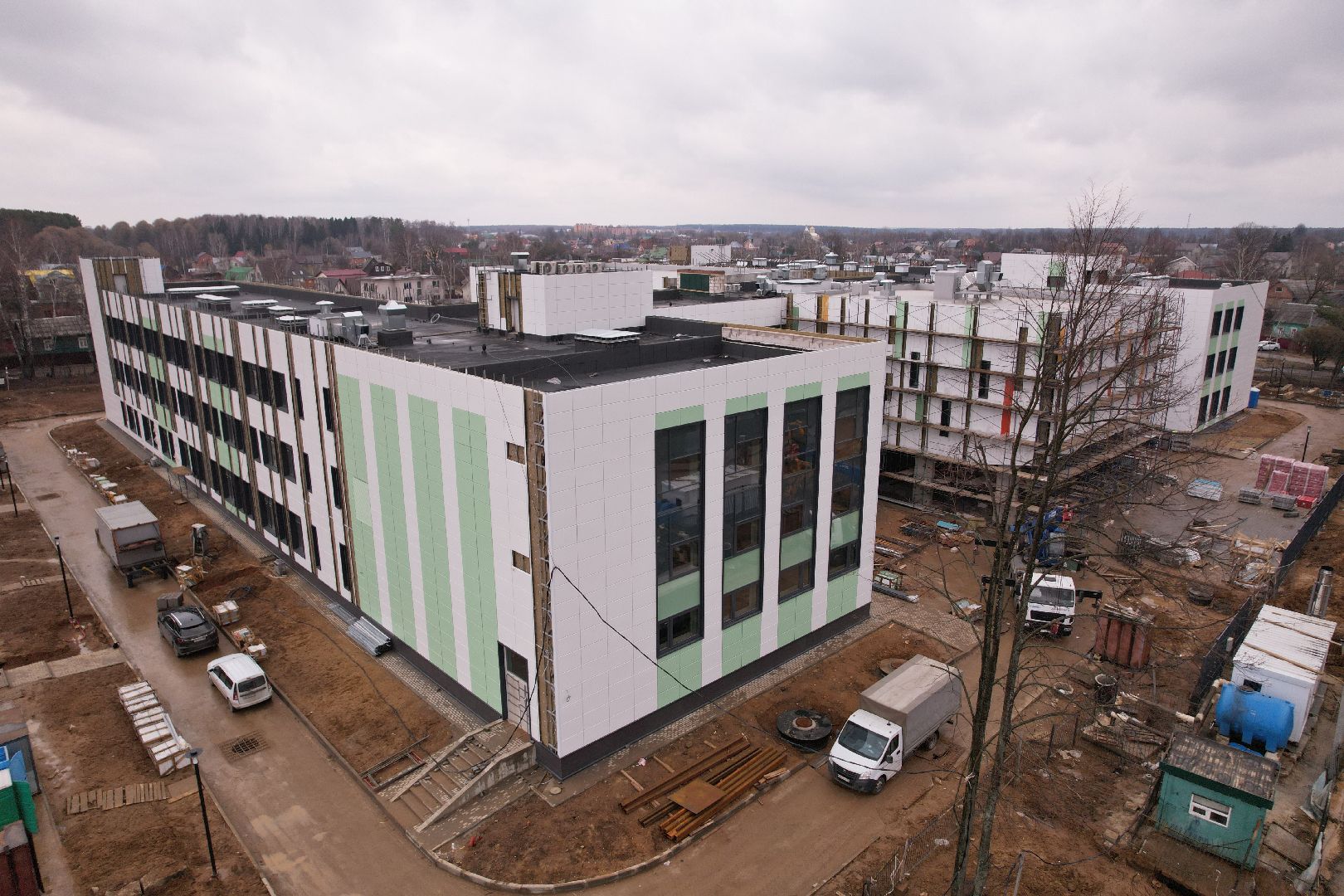 видео с коптера, барыбинская школа, образование в домодедове,