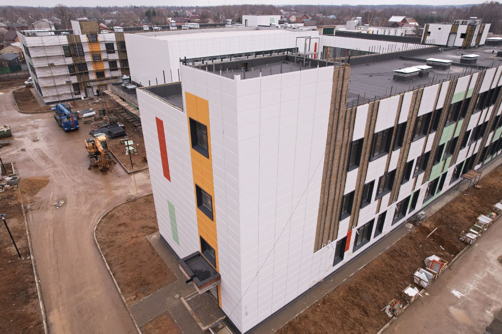 видео с коптера, барыбинская школа, образование в домодедове,