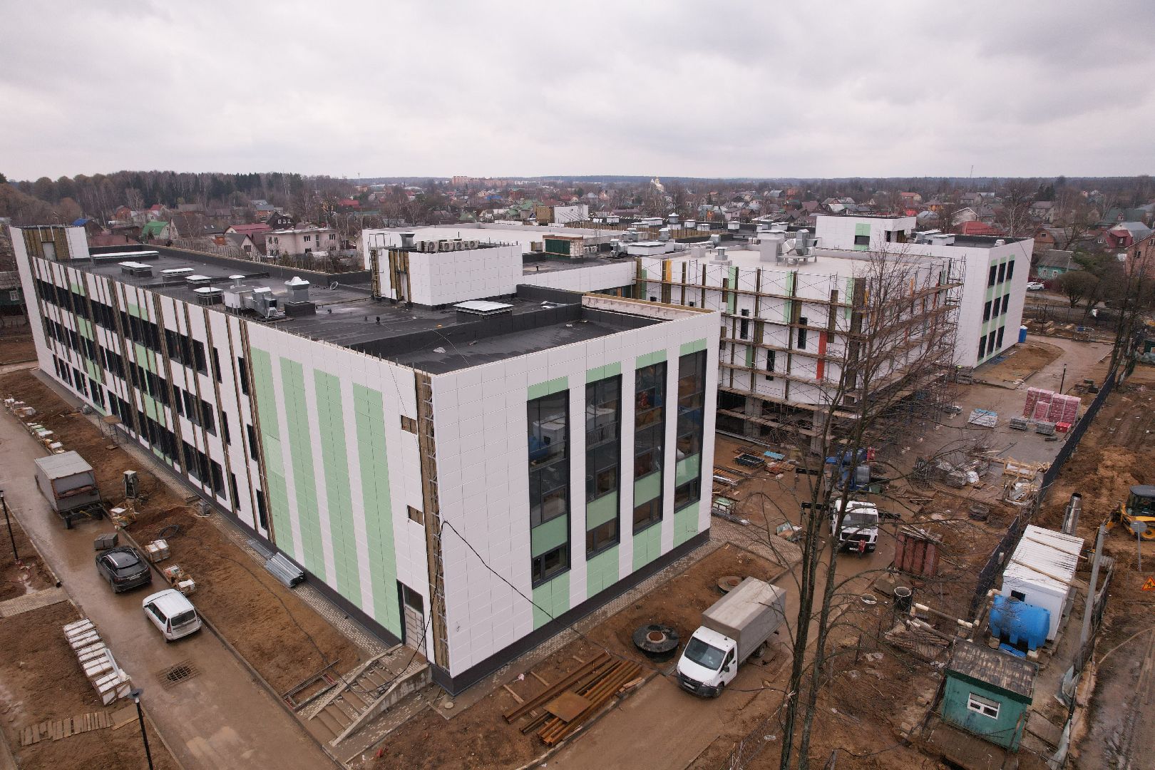 видео с коптера, барыбинская школа, образование в домодедове,