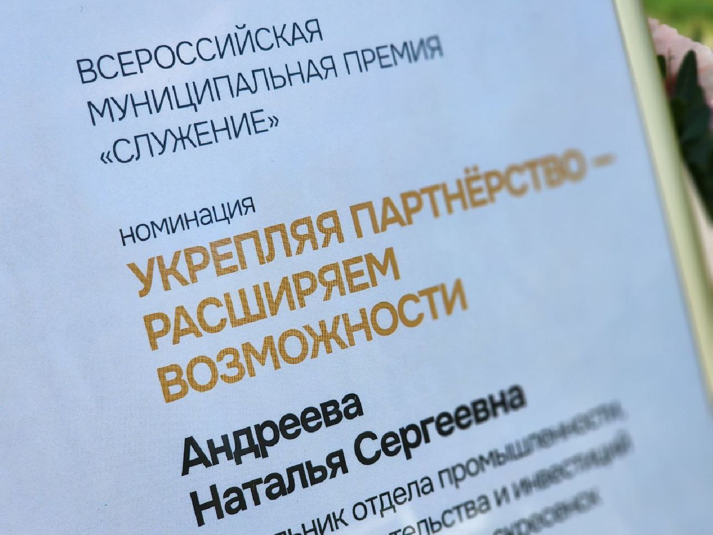 воскресенск, всероссийская премия, инвестиции,