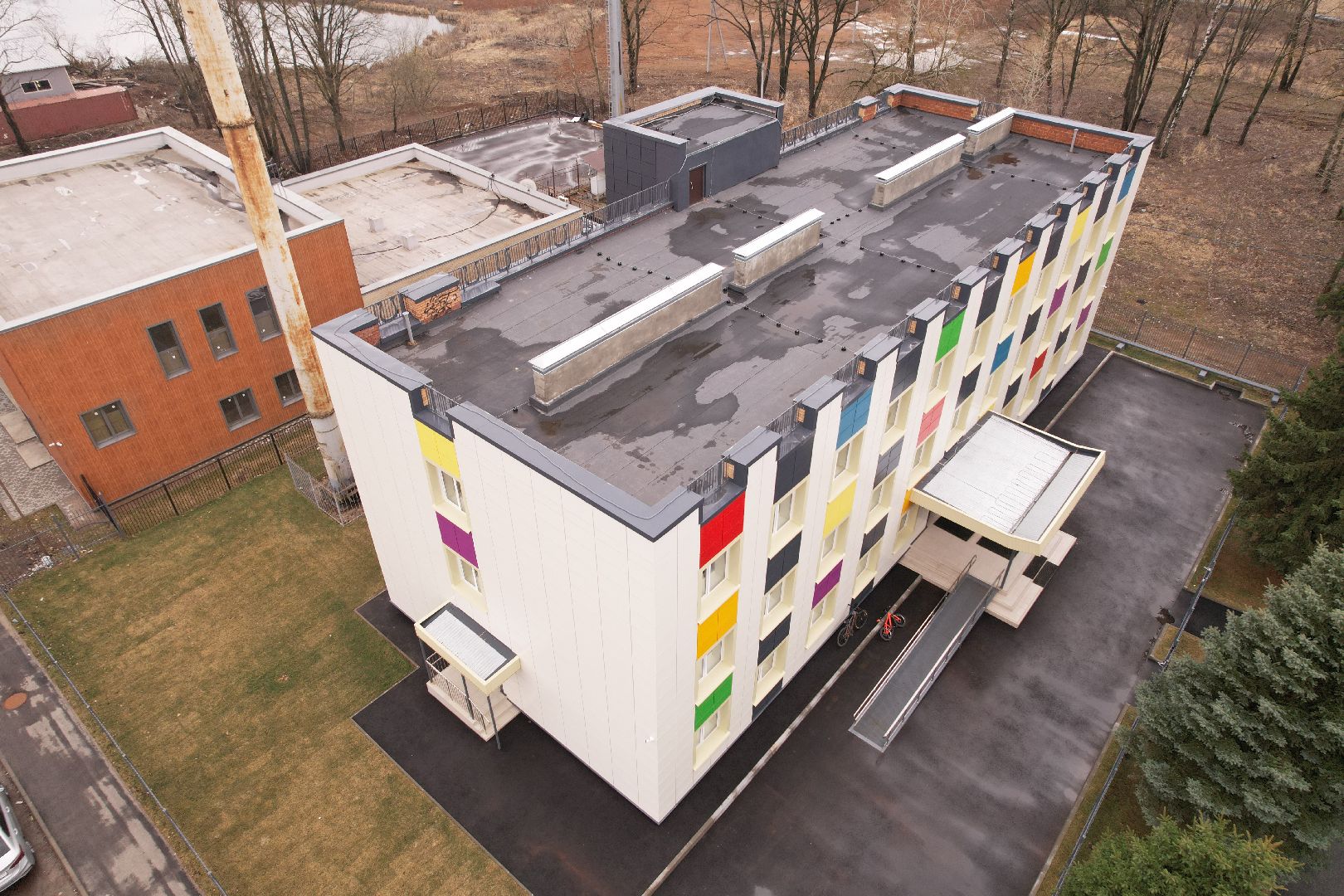 видео с коптера, школ искусств в Растуново , школа искусств домодедово,