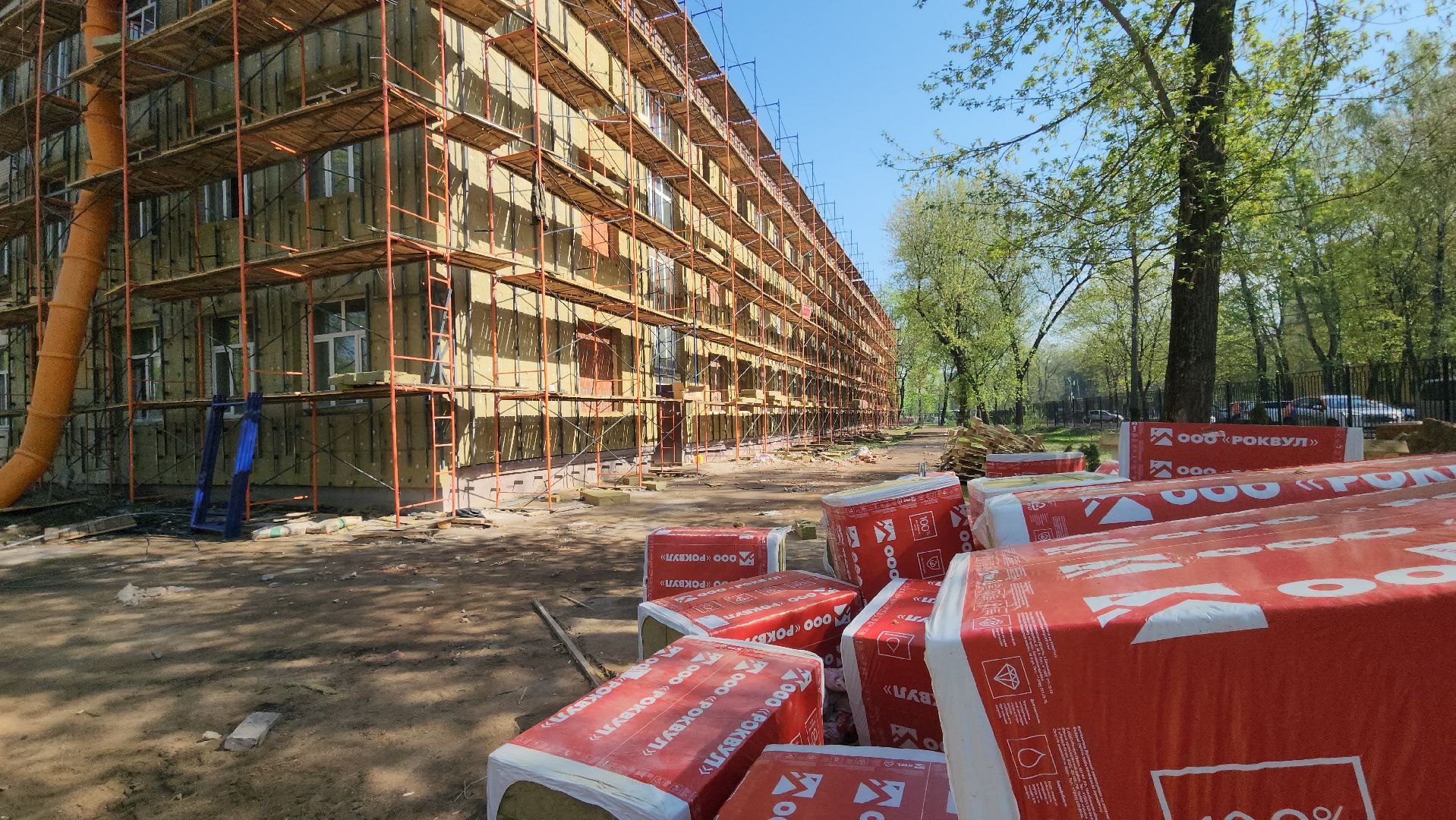 люберцы, ремонт гимназии 5, строители,