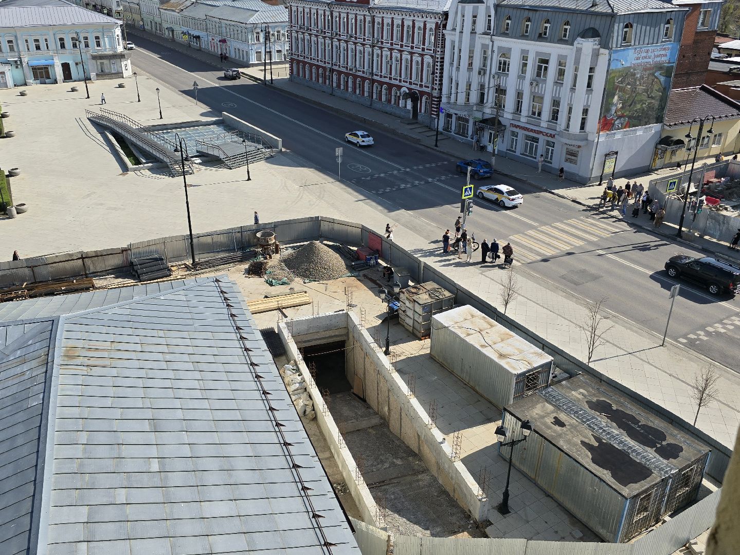 Коломна, подземный пешеходный переход, ремонт,