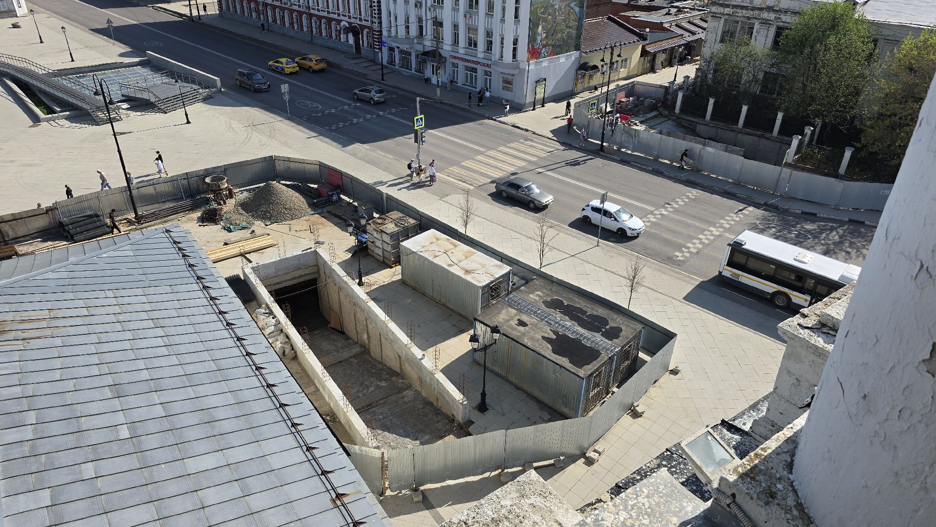 Коломна, подземный пешеходный переход, ремонт,