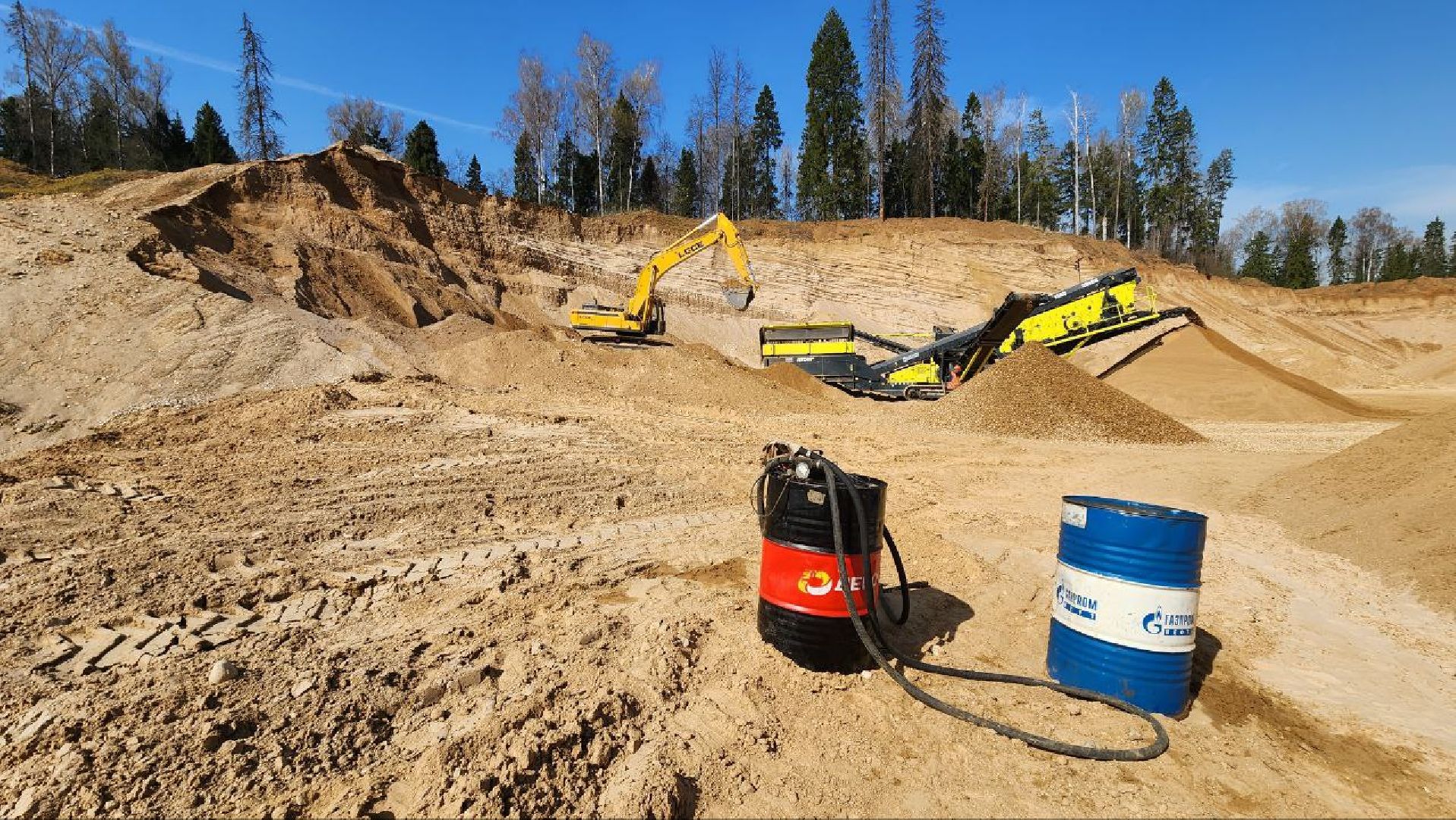 Дмитров, Дорстрой-12, Недропользование, Горнодобывающее оборудование,