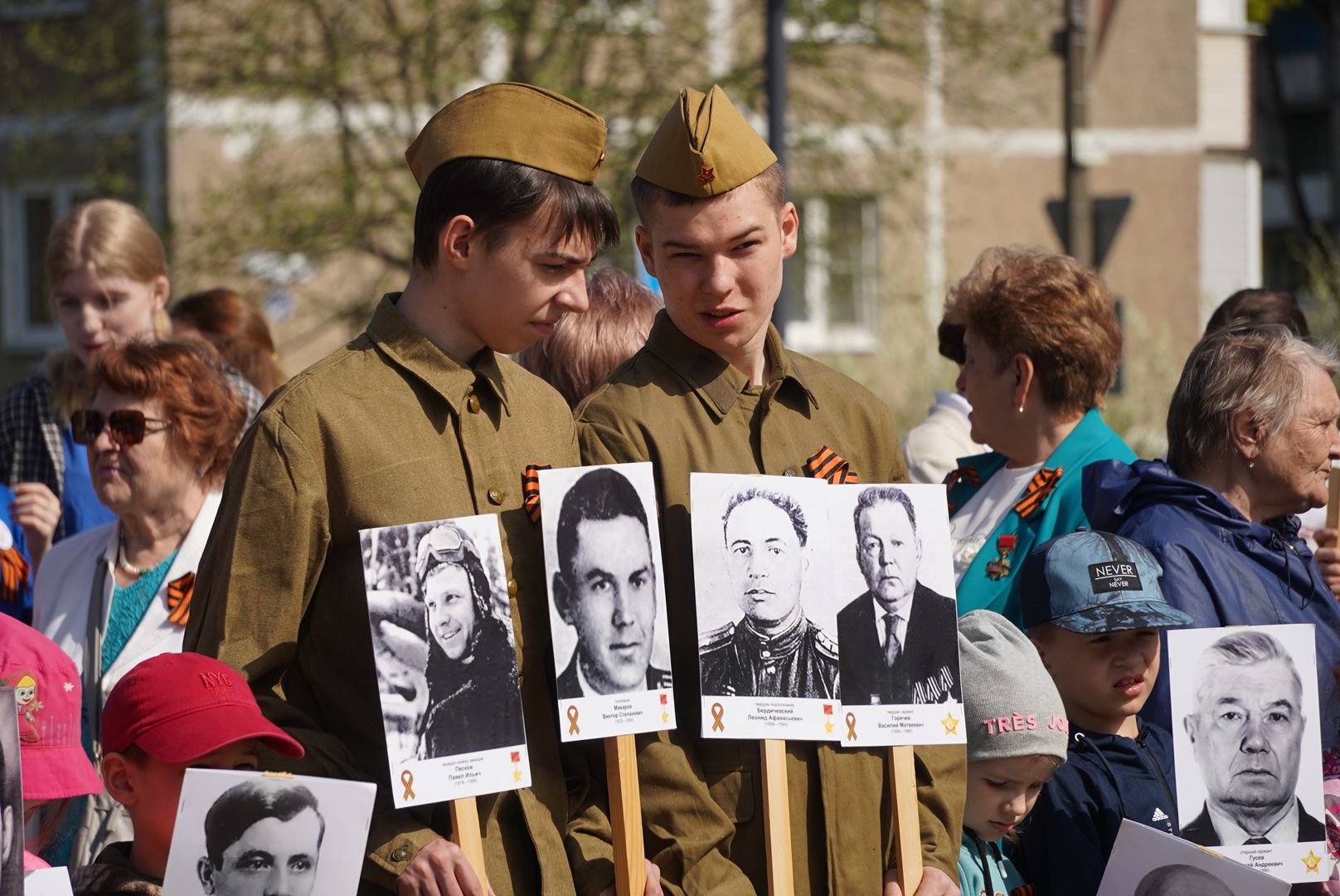 павловский  посад, день победы, акция,