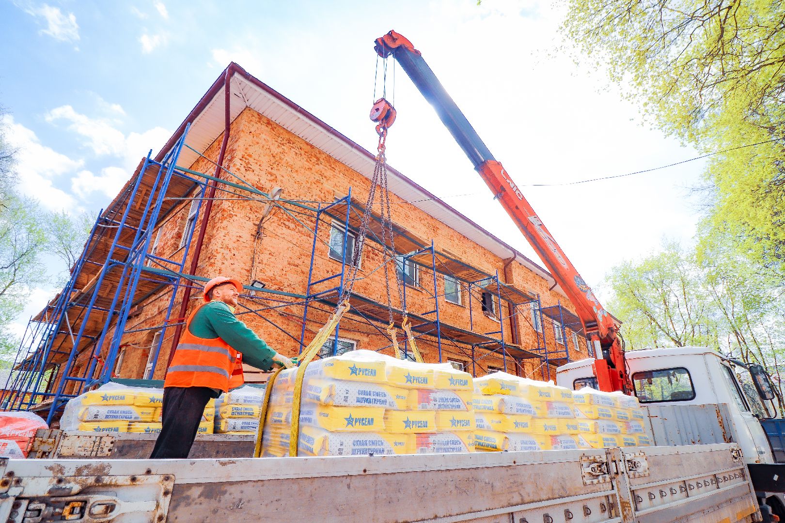 клин, строительство, ремонт детского сада, подмосковье, общество,