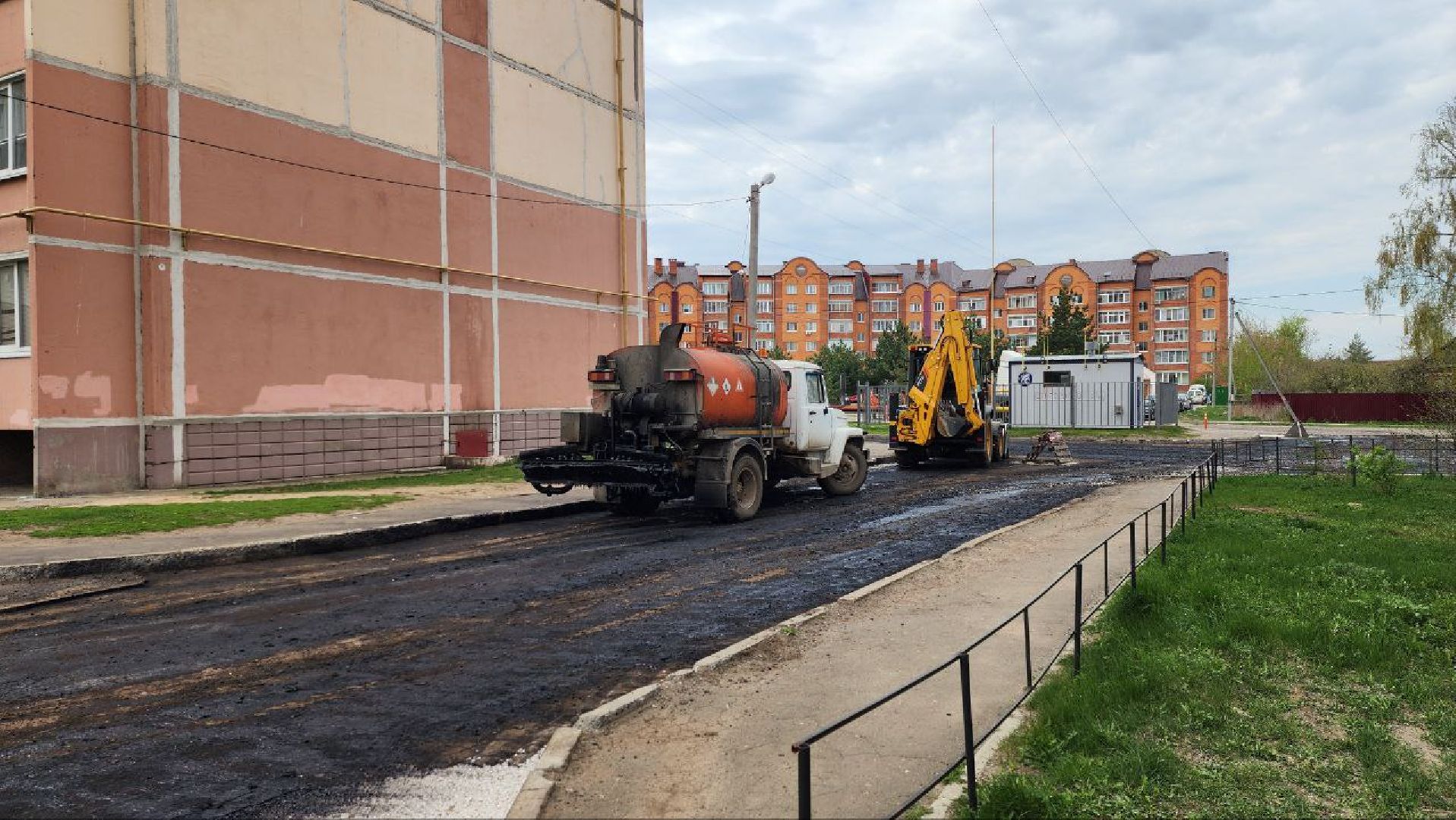 Луховицы, Благоустройство, ремонт дорог,