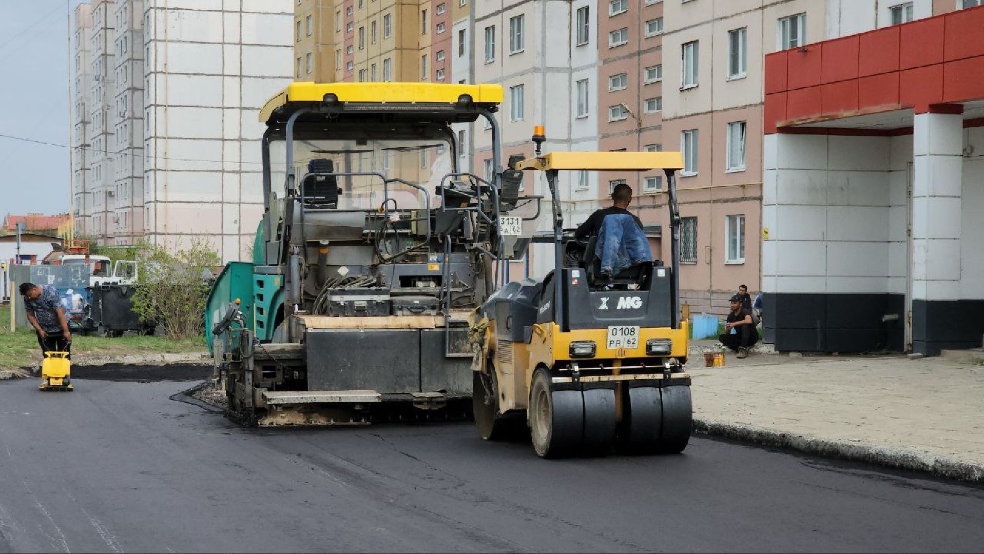 Луховицы, Благоустройство, ремонт дорог,