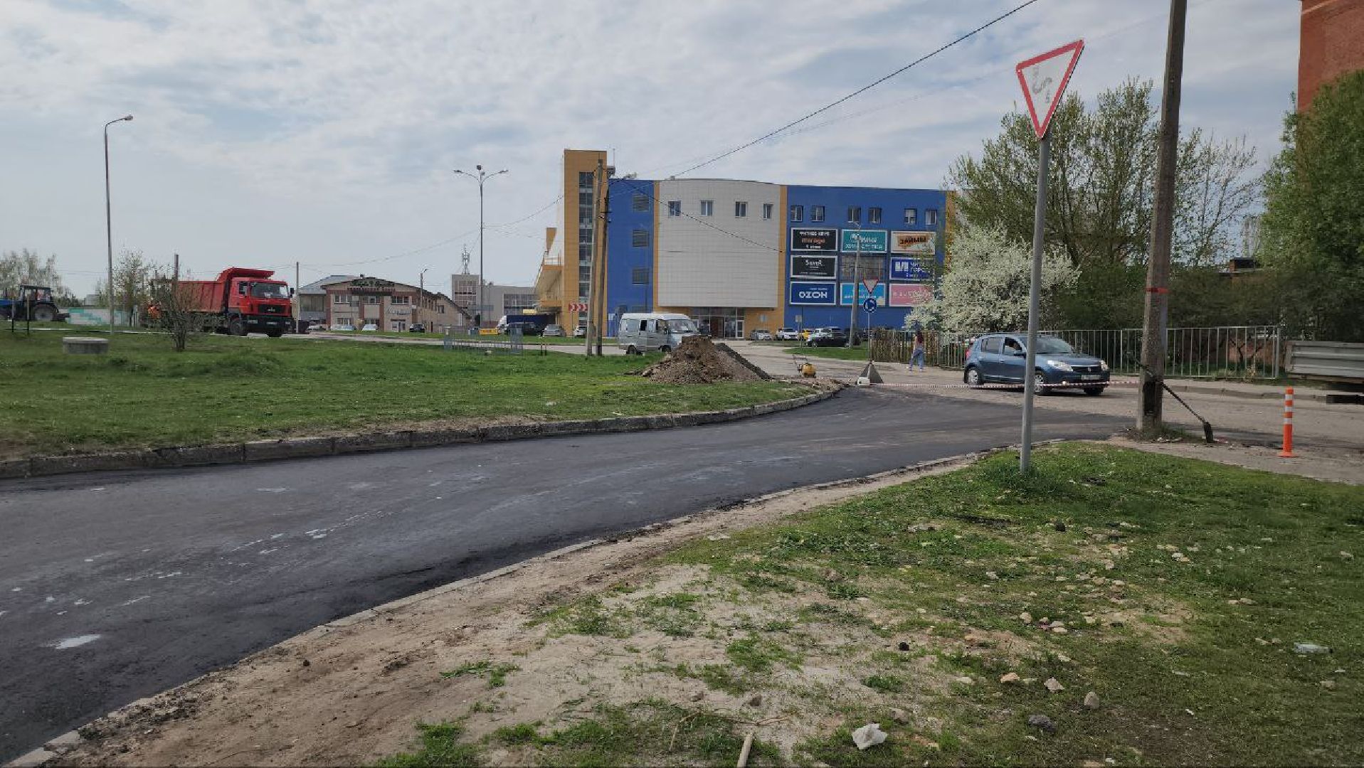 Луховицы, Благоустройство, ремонт дорог,