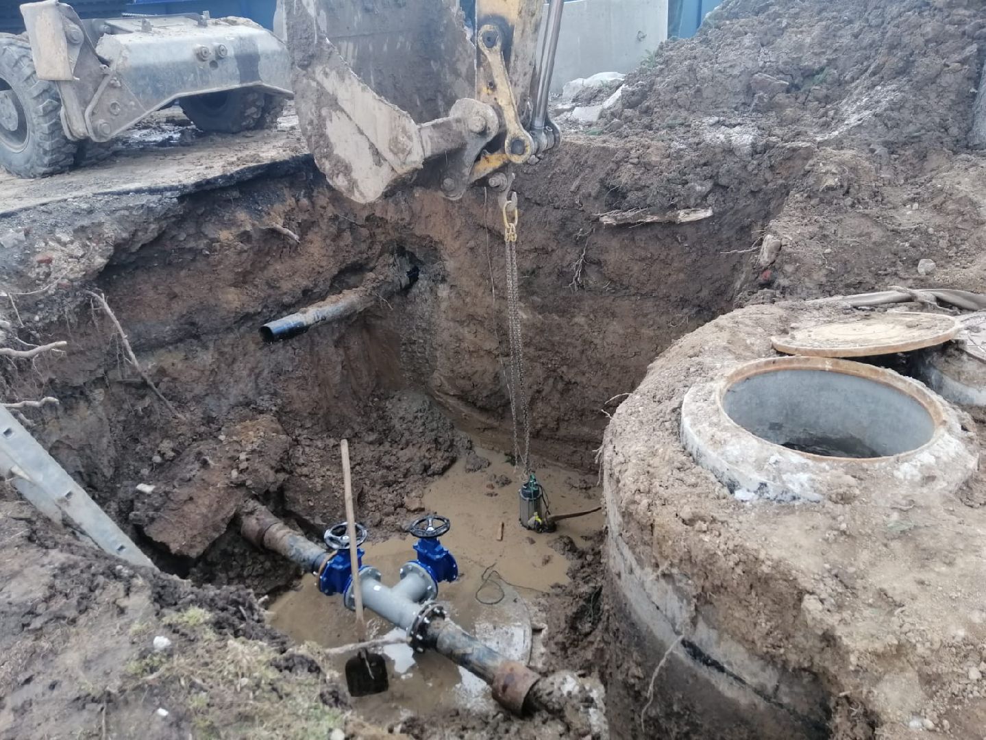 жкх, благоустройство, городской округ восход, колодец, водопровод,