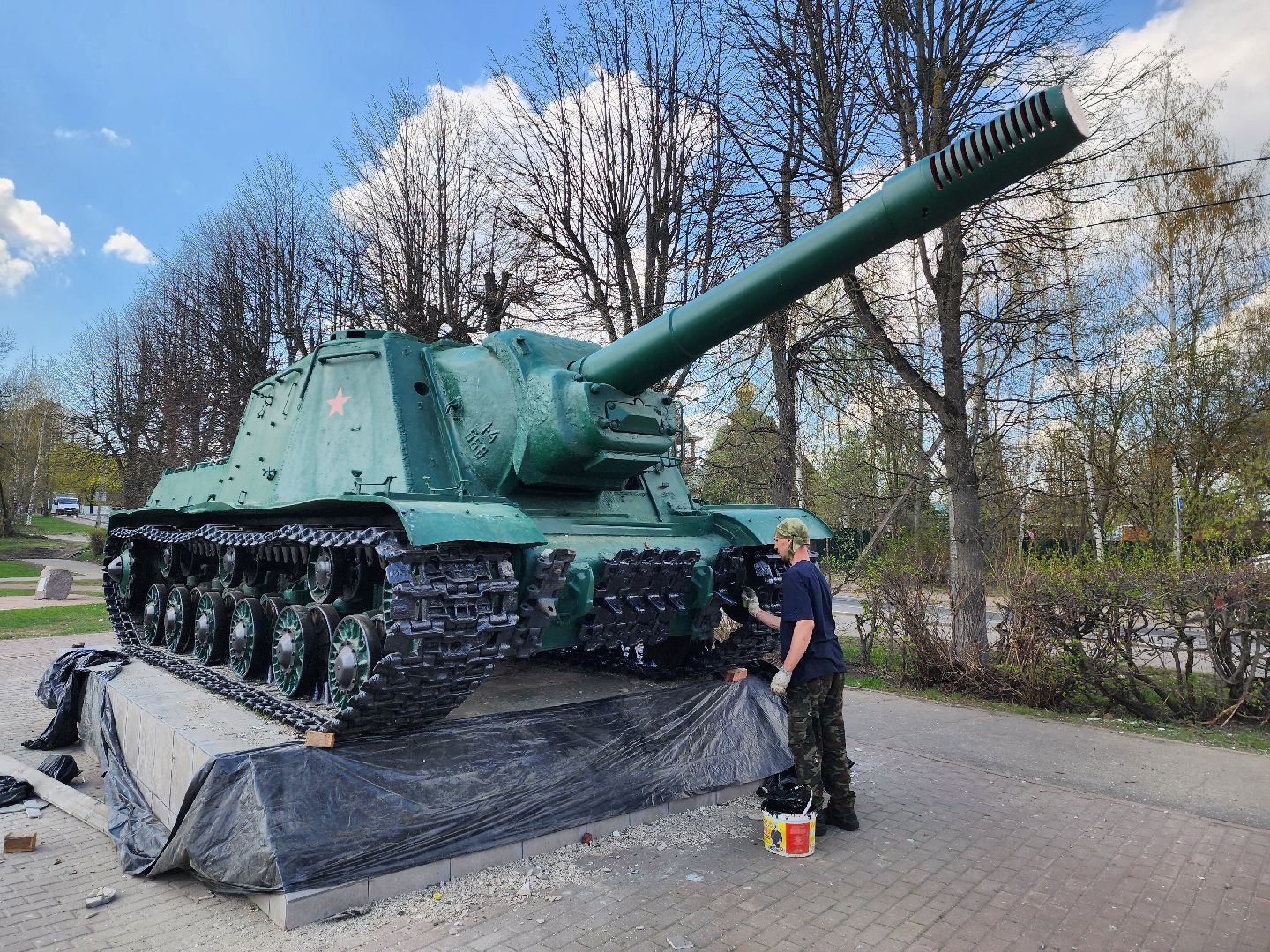 красноармейск, городской округ пушкинский, 80 - летие победы,  благоустройство, памятники вов,