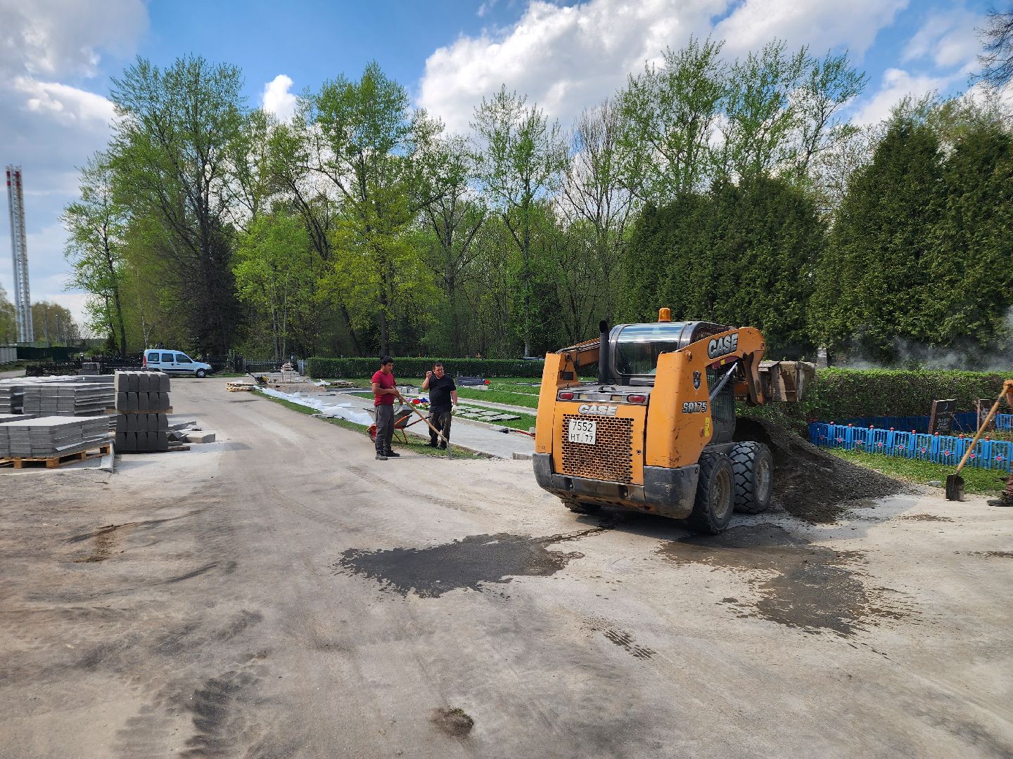 Подольск , братская могила, реконструкция,