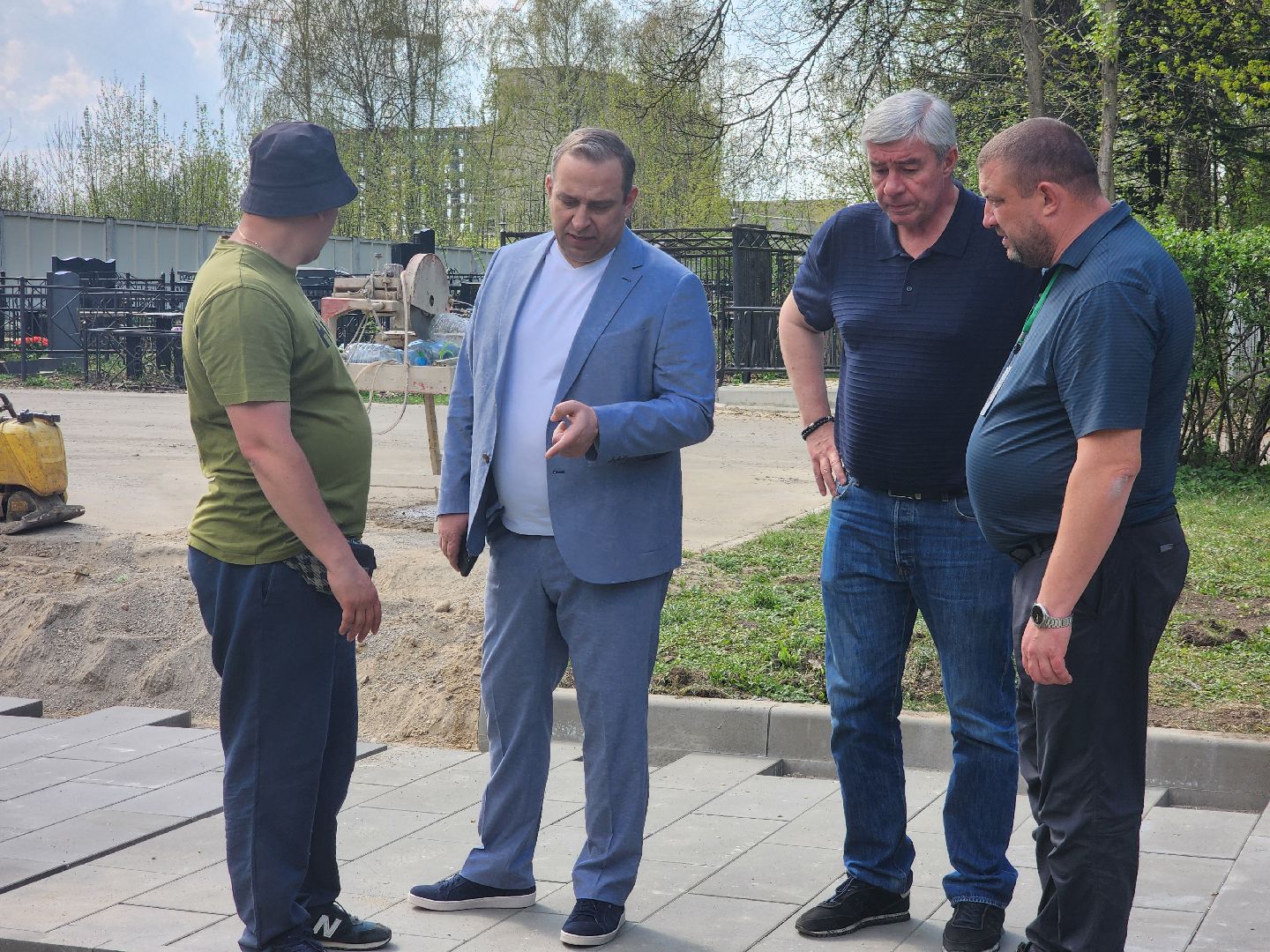 Подольск , братская могила, реконструкция,