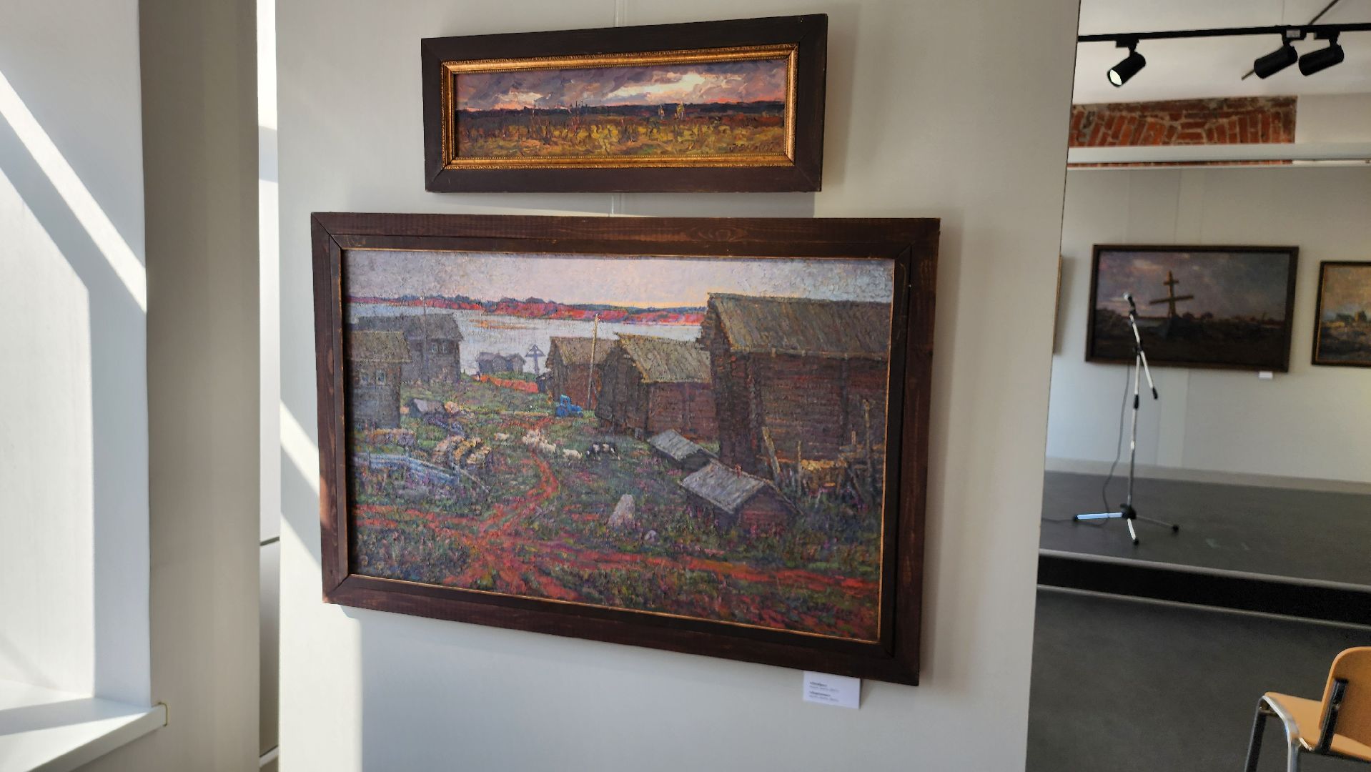 выставка картин, заслуженный художник россии, щёлково,