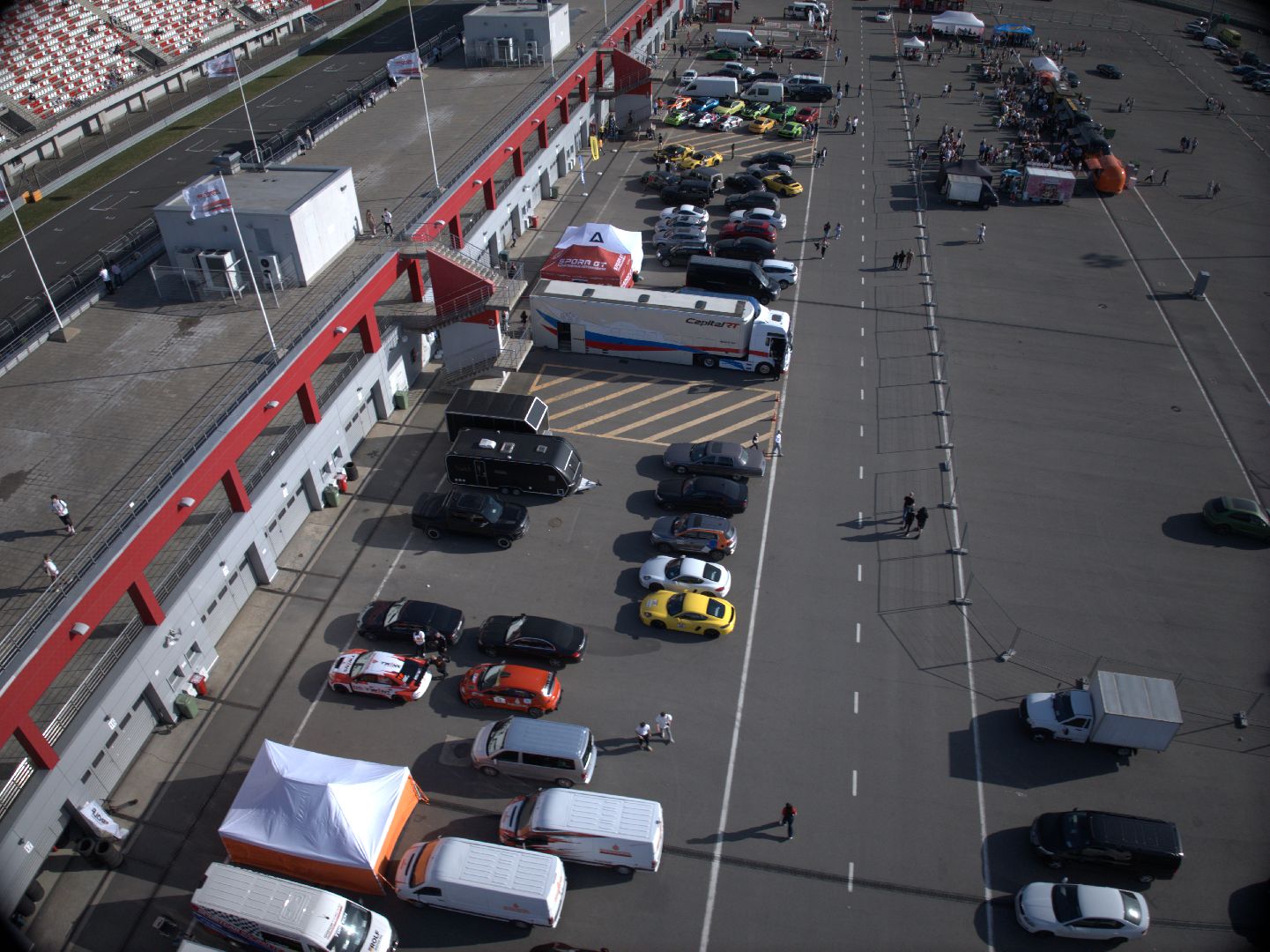 видео с коптера, супергонка GT Cup,  автодром Moscow Raceway,