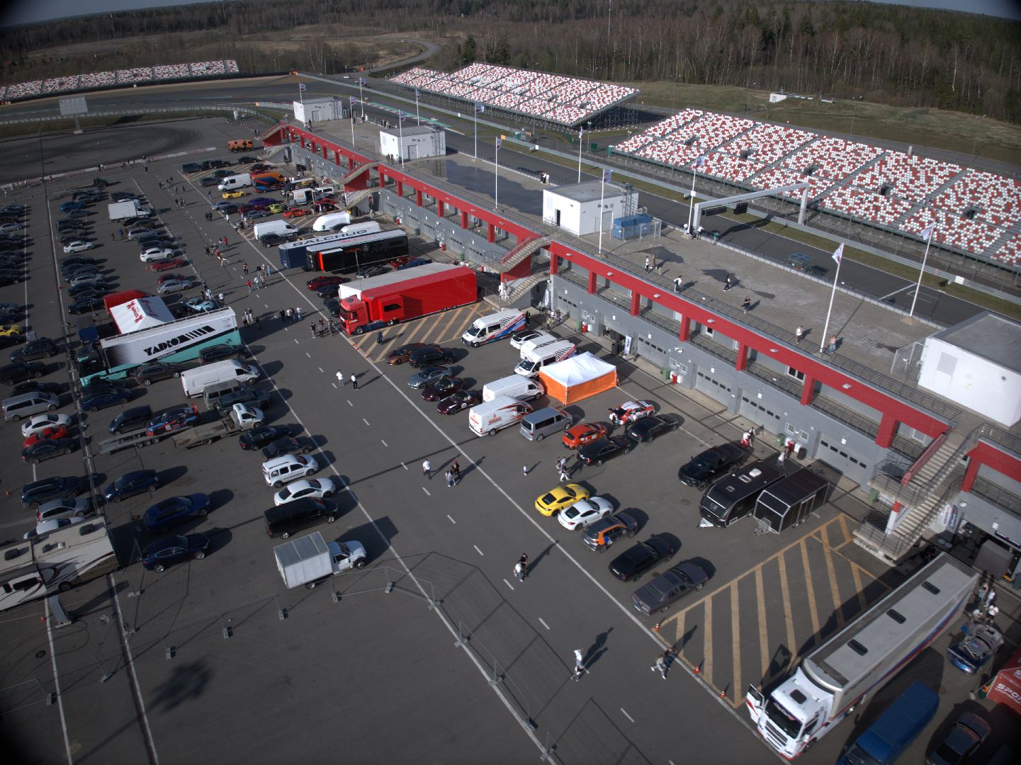 видео с коптера, супергонка GT Cup,  автодром Moscow Raceway,