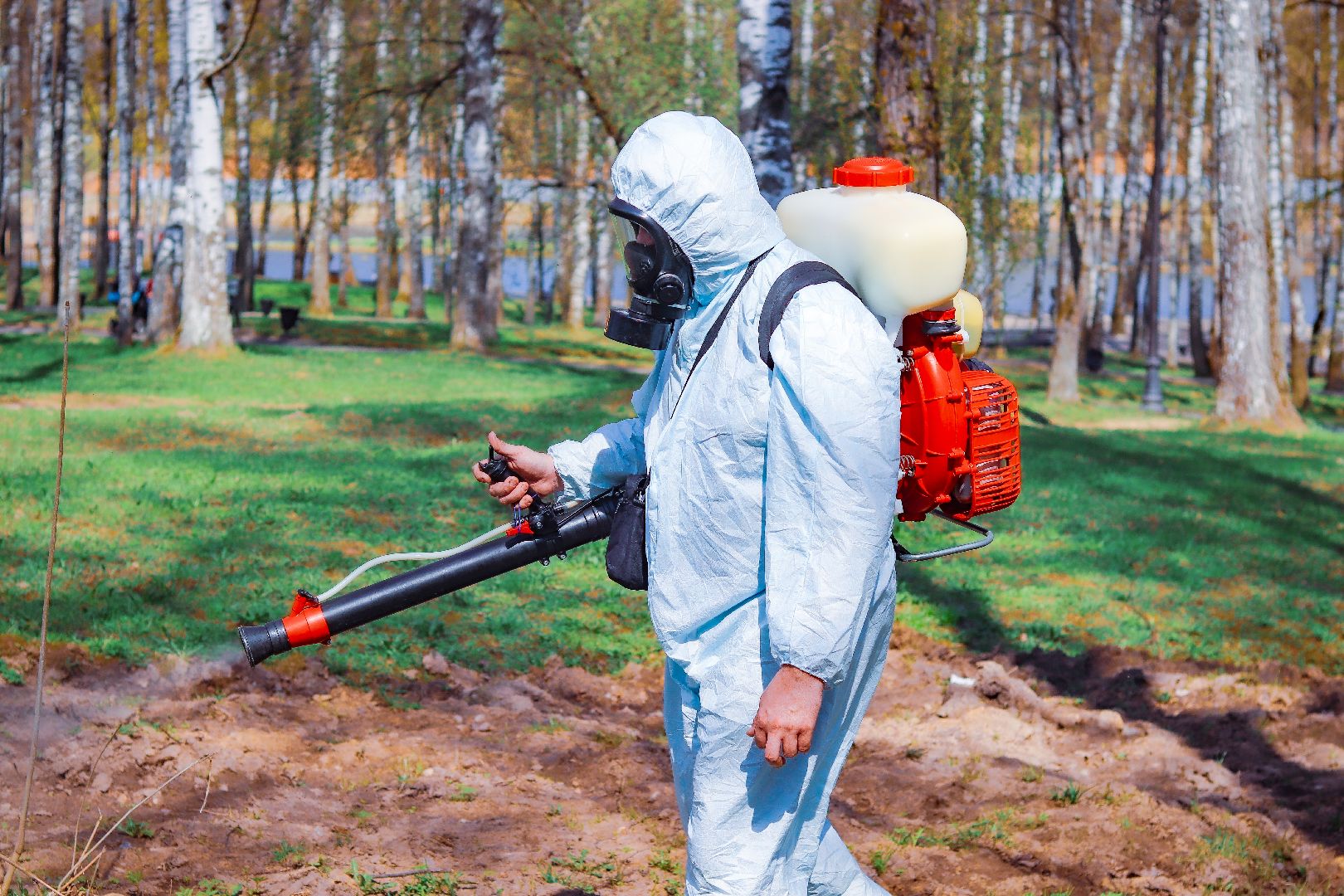 клин, общество, парки, обработка от клещей,