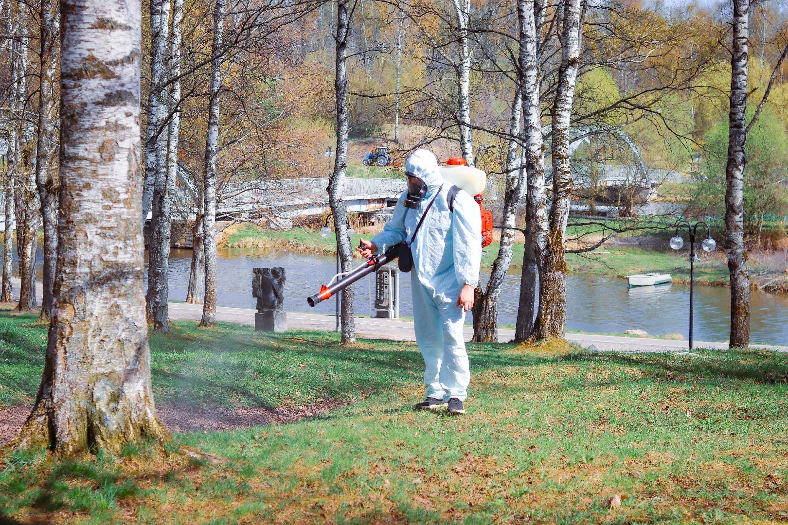 клин, общество, парки, обработка от клещей,