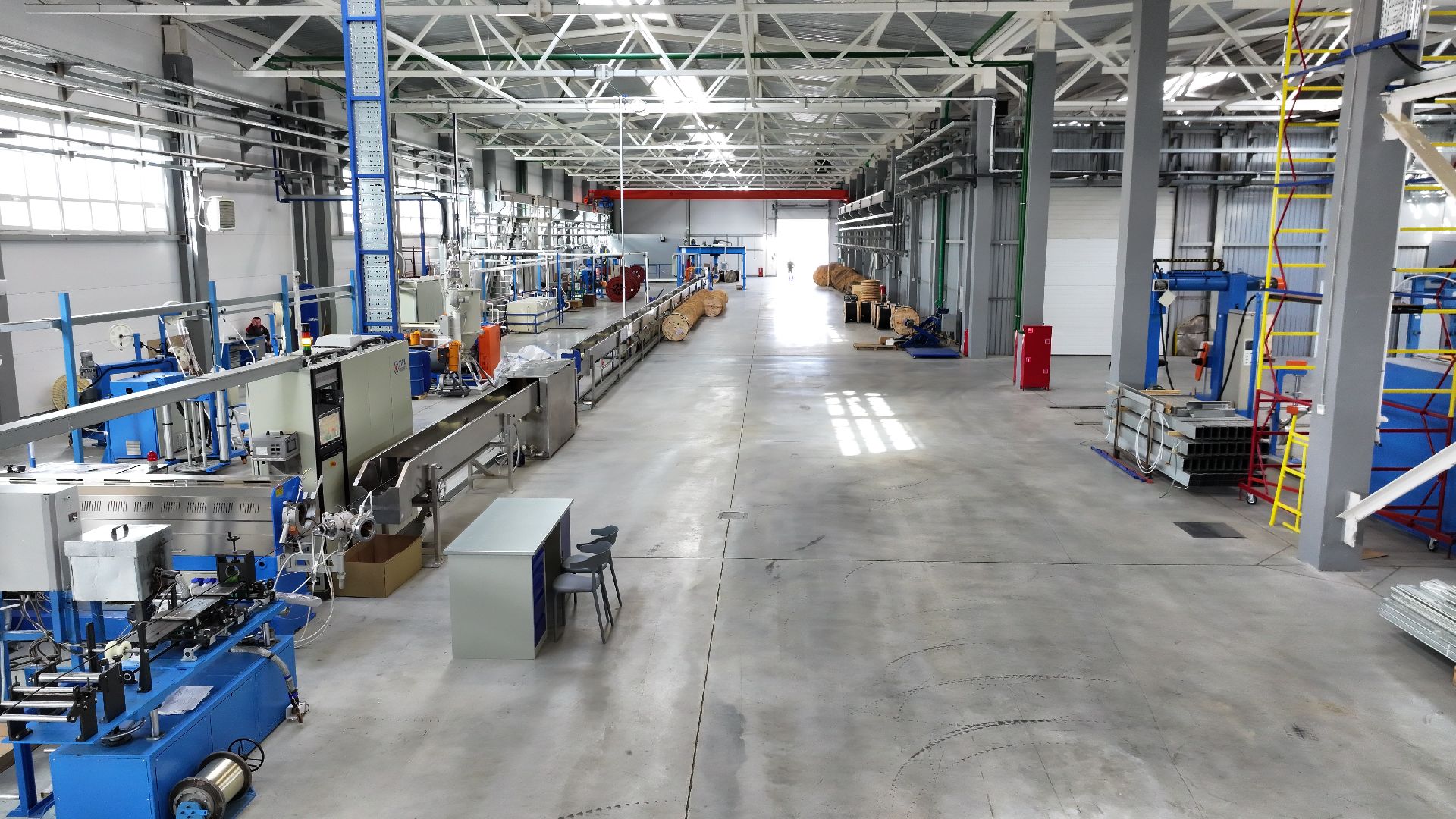 видео с коптера, кабельный завод в воскресенске, оптоволоконный завод,