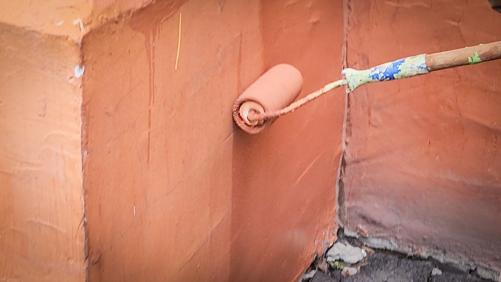 бронницы, благоустройство , покраска цоколя,