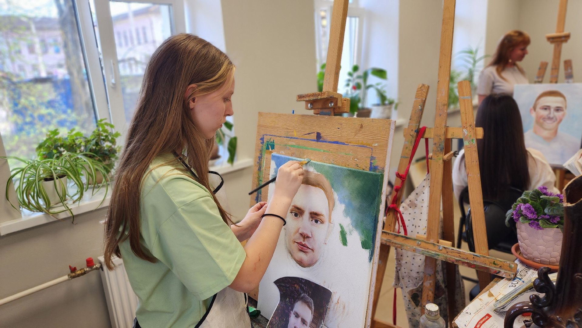 искусство, портрет героя, сво, волоколамск,