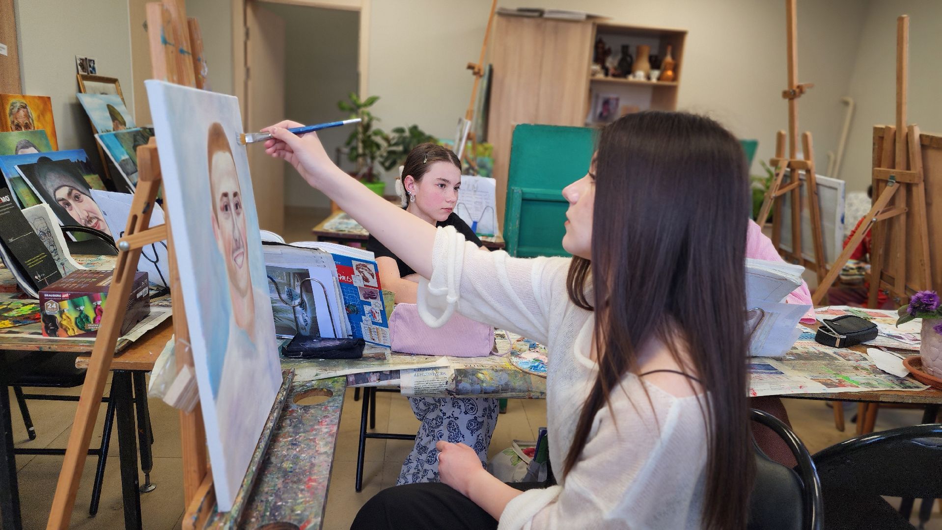 искусство, портрет героя, сво, волоколамск,