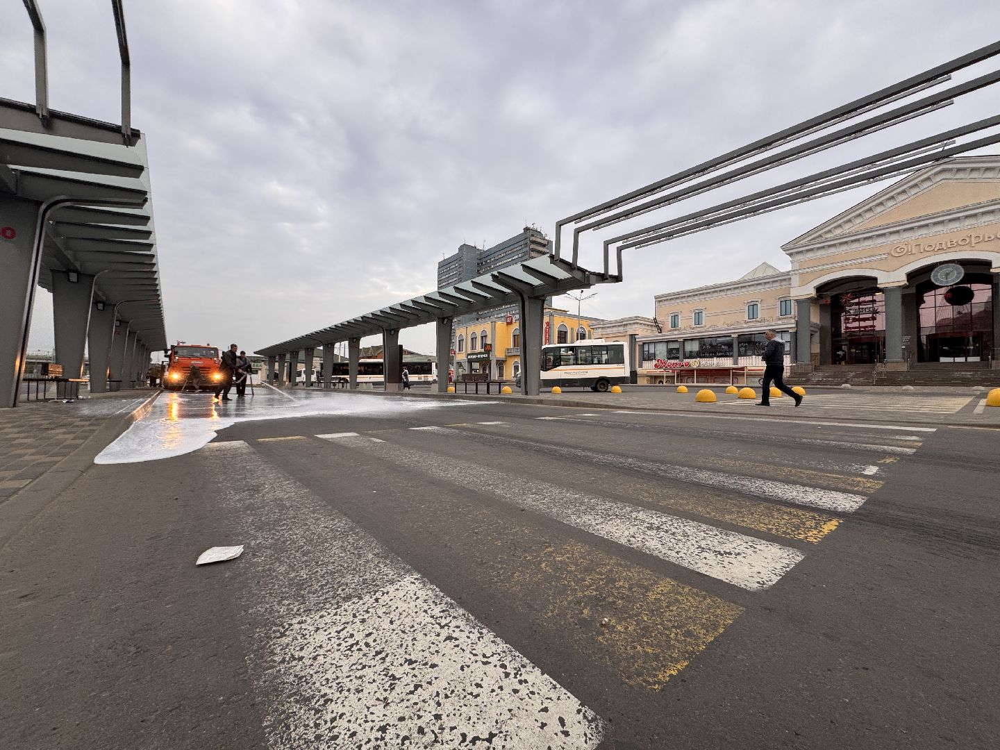 Одинцово, Уборка площади, Благоустройство,