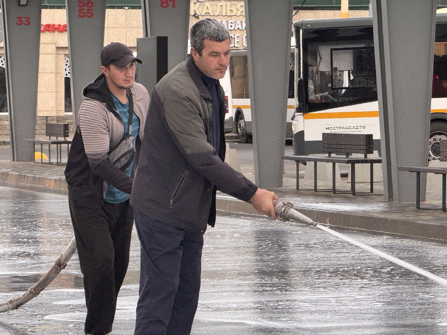 Одинцово, Уборка площади, Благоустройство,