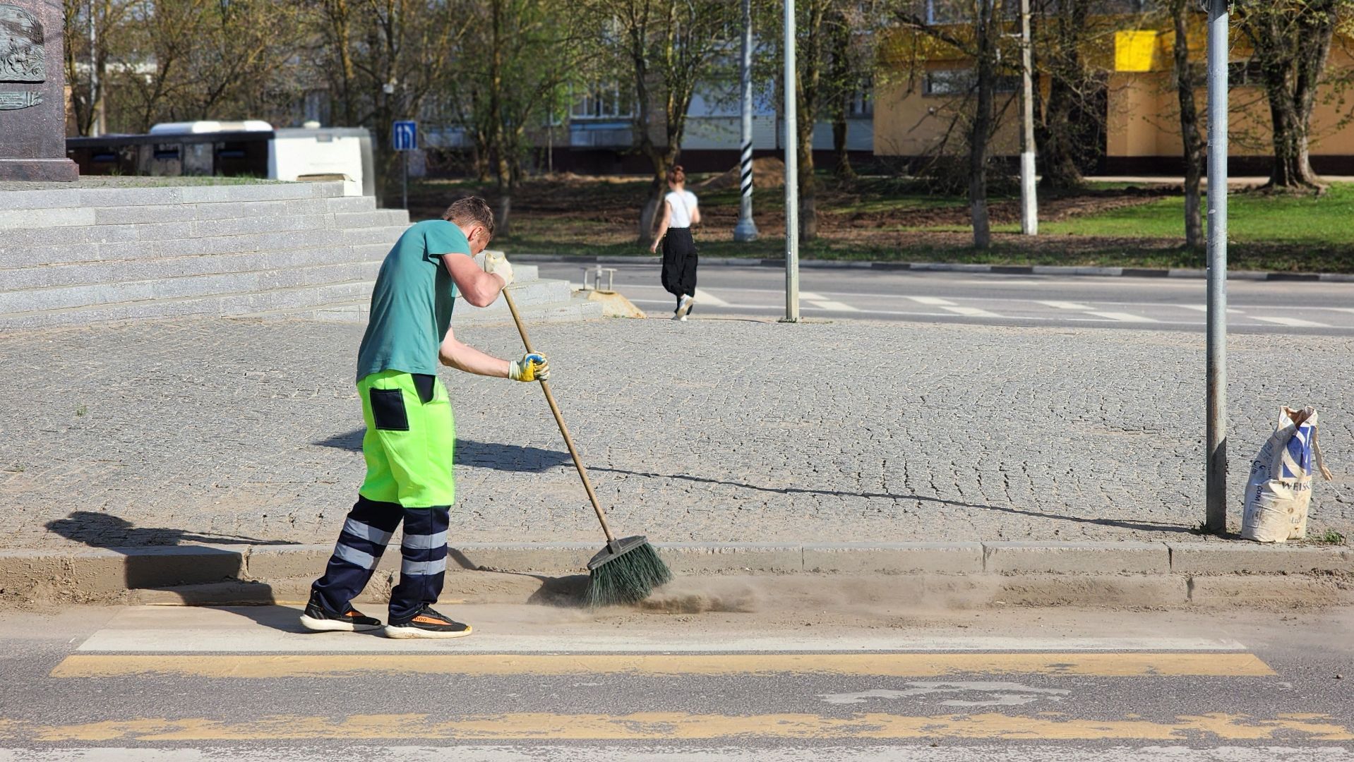 волоколамск, дорожная разметка,
