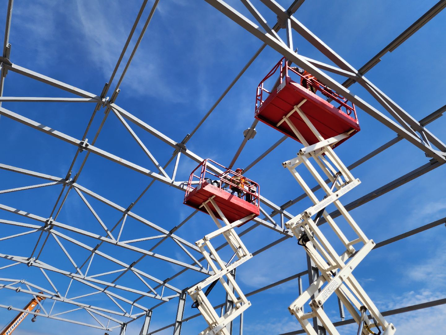 Чехов, улица Литейная, новое пищевое производство, предприятие, здоровое питание, орехи и сухофрукты, компания Орбита, торговая марка Роял Мубарак, строительство, каркас здания, госпрограмма московской области, земля за 1 рубль, новые рабочие места,