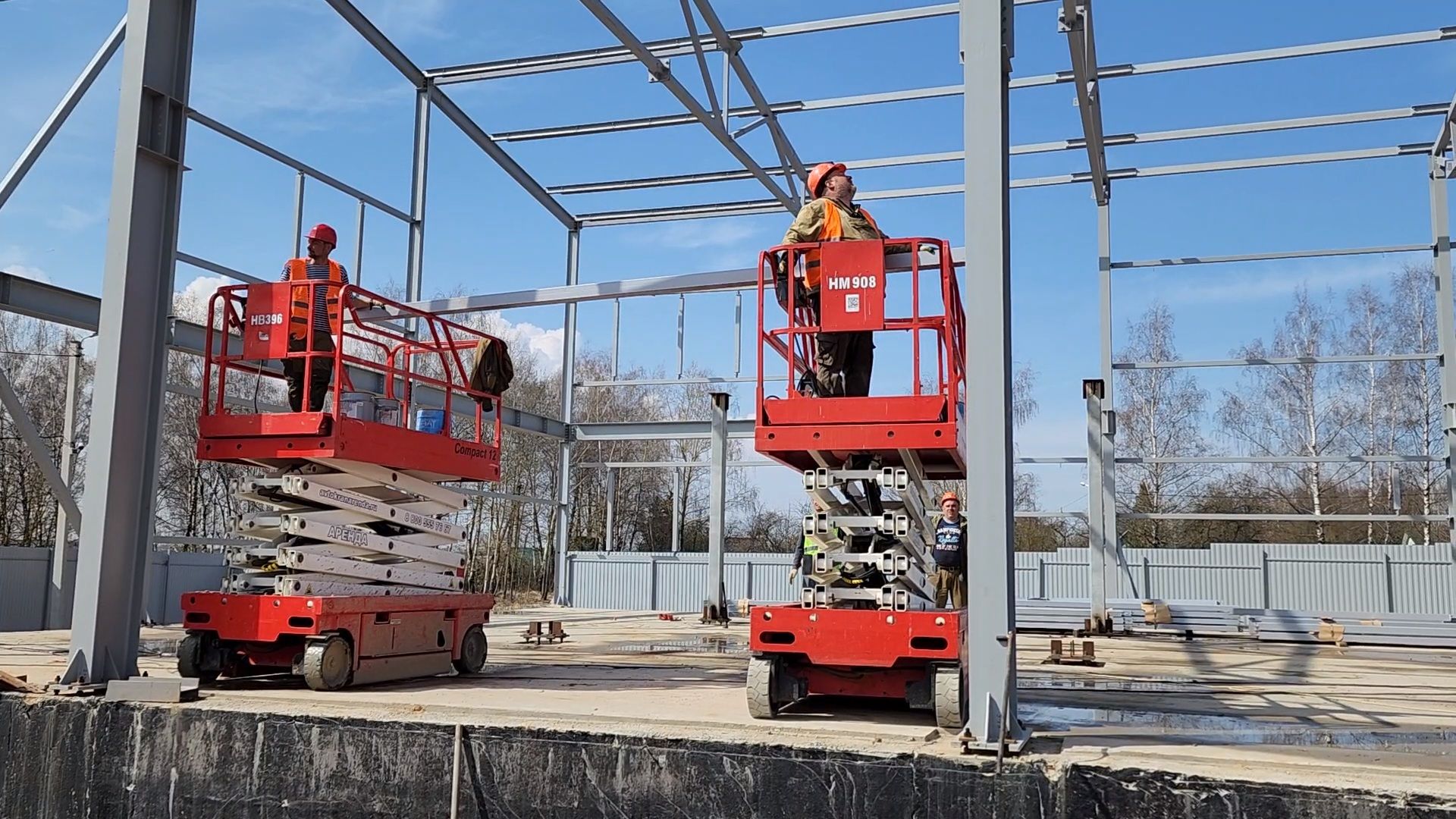 Чехов, улица Литейная, новое пищевое производство, предприятие, здоровое питание, орехи и сухофрукты, компания Орбита, торговая марка Роял Мубарак, строительство, каркас здания, госпрограмма московской области, земля за 1 рубль, новые рабочие места,